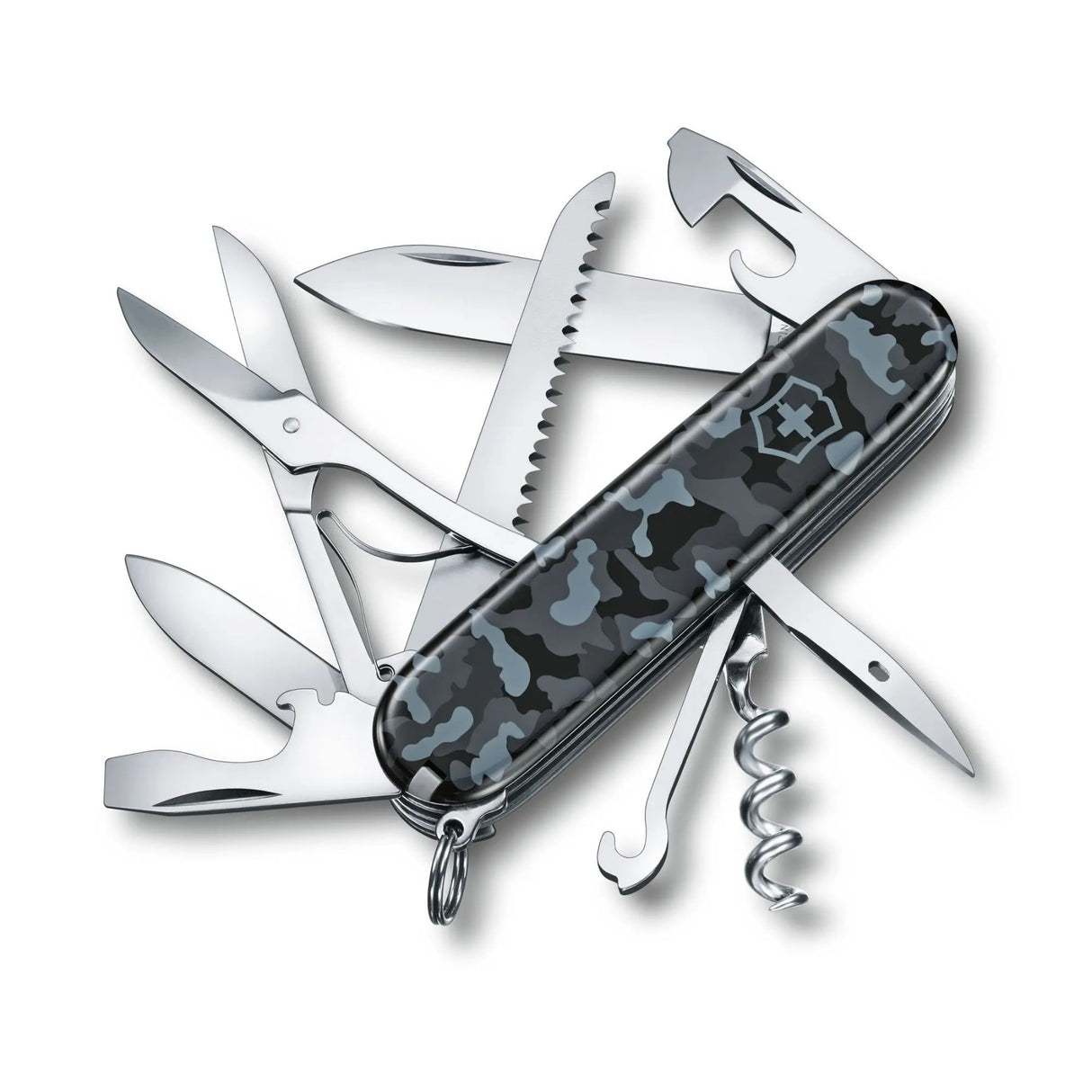 Victorinox Huntsman Pocket Knife Navy Camo-Red - 53 Degrees North