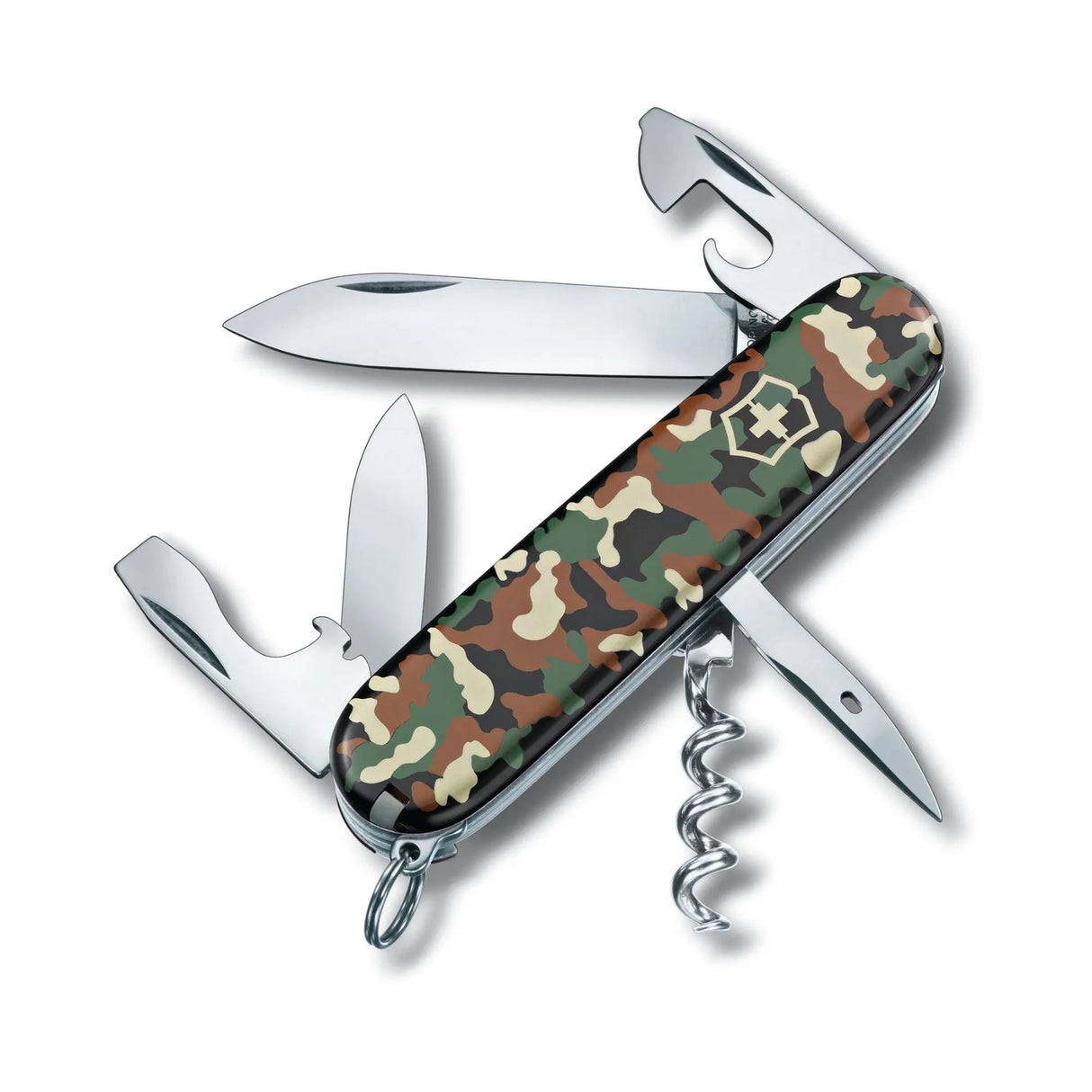 Victorinox Spartan Pocket Knife Black-Camo-Red - 53 Degrees North
