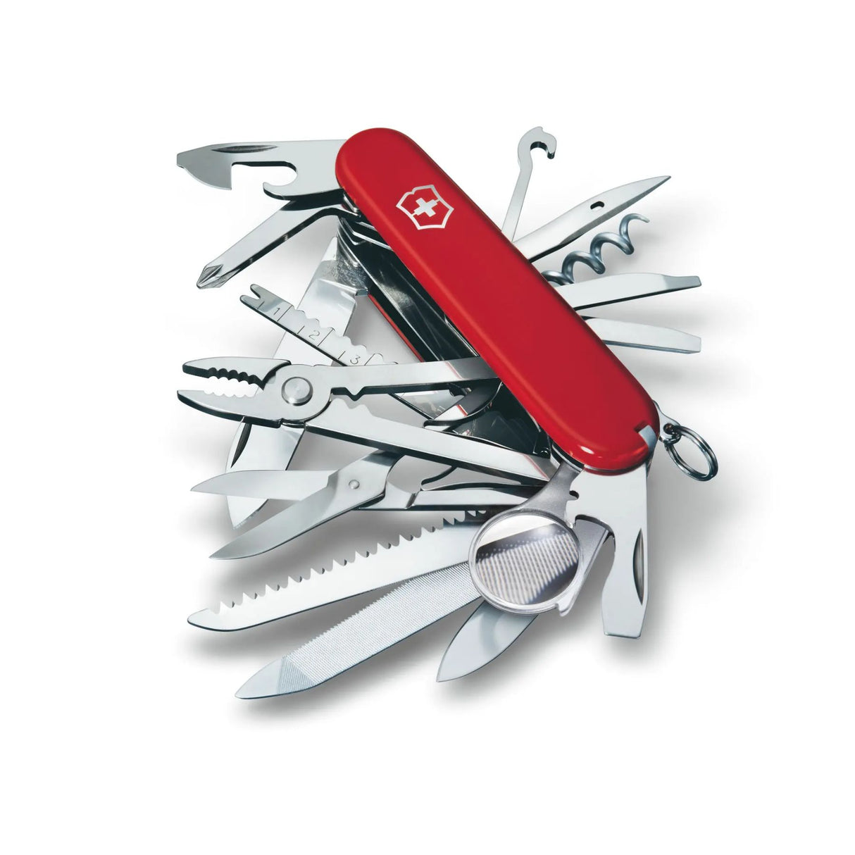 Victorinox Swiss Champ Pocket Knife Red - 53 Degrees North