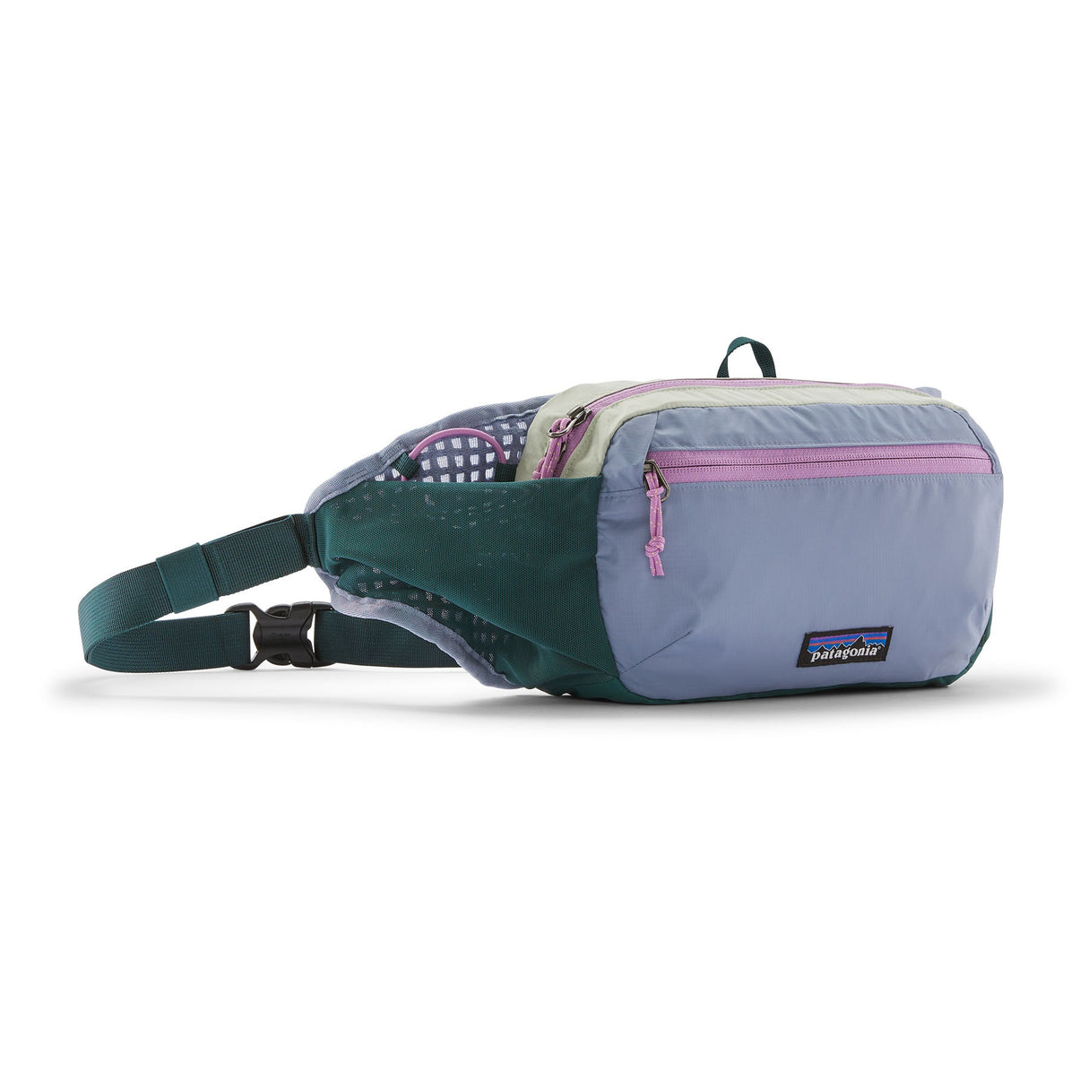 Patagonia Terravia Hip Pack Black-Patchwork/Barnacle Blue - 53 Degrees North