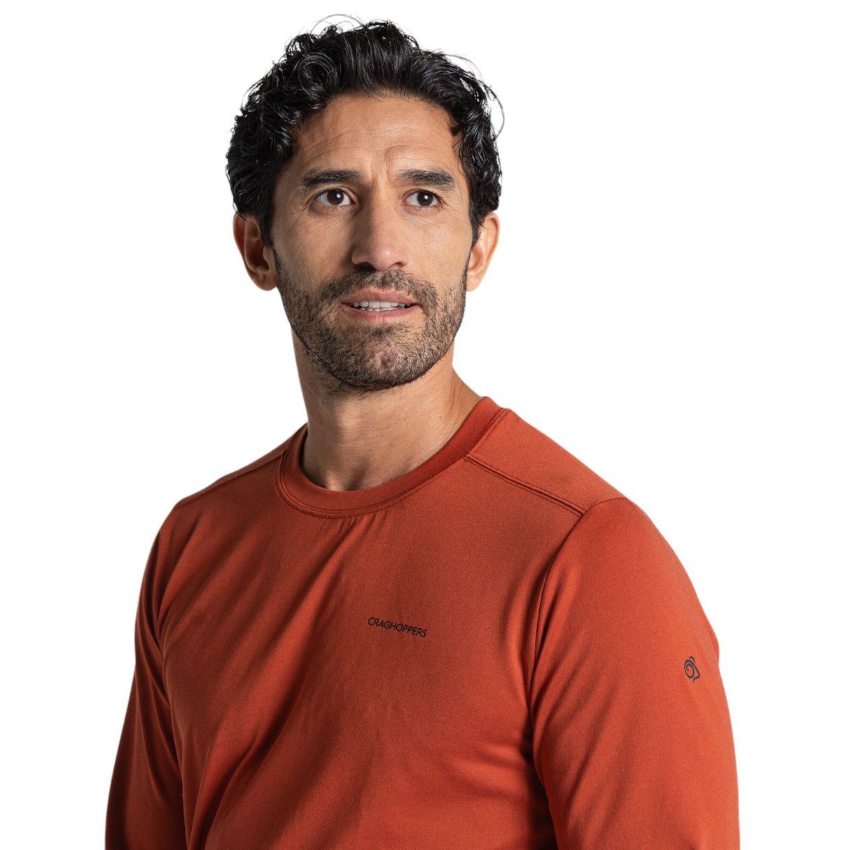 Craghoppers Men's Nosilife Abel Long Sleeve T-Shirt Lichen Green / Small-Lichen Green / Medium-Lichen Green / Large-Lichen Green / X-Large-Lichen Green / XX-Large #- 53 Degrees North