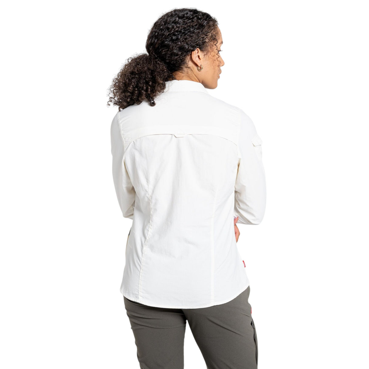 Craghoppers Women's Nosilife Adventure II Long Sleeve Shirt Red Sandstone / X-Small-Red Sandstone / Small-Red Sandstone / Medium-Red Sandstone / Large-Red Sandstone / X-Large #- 53 Degrees North