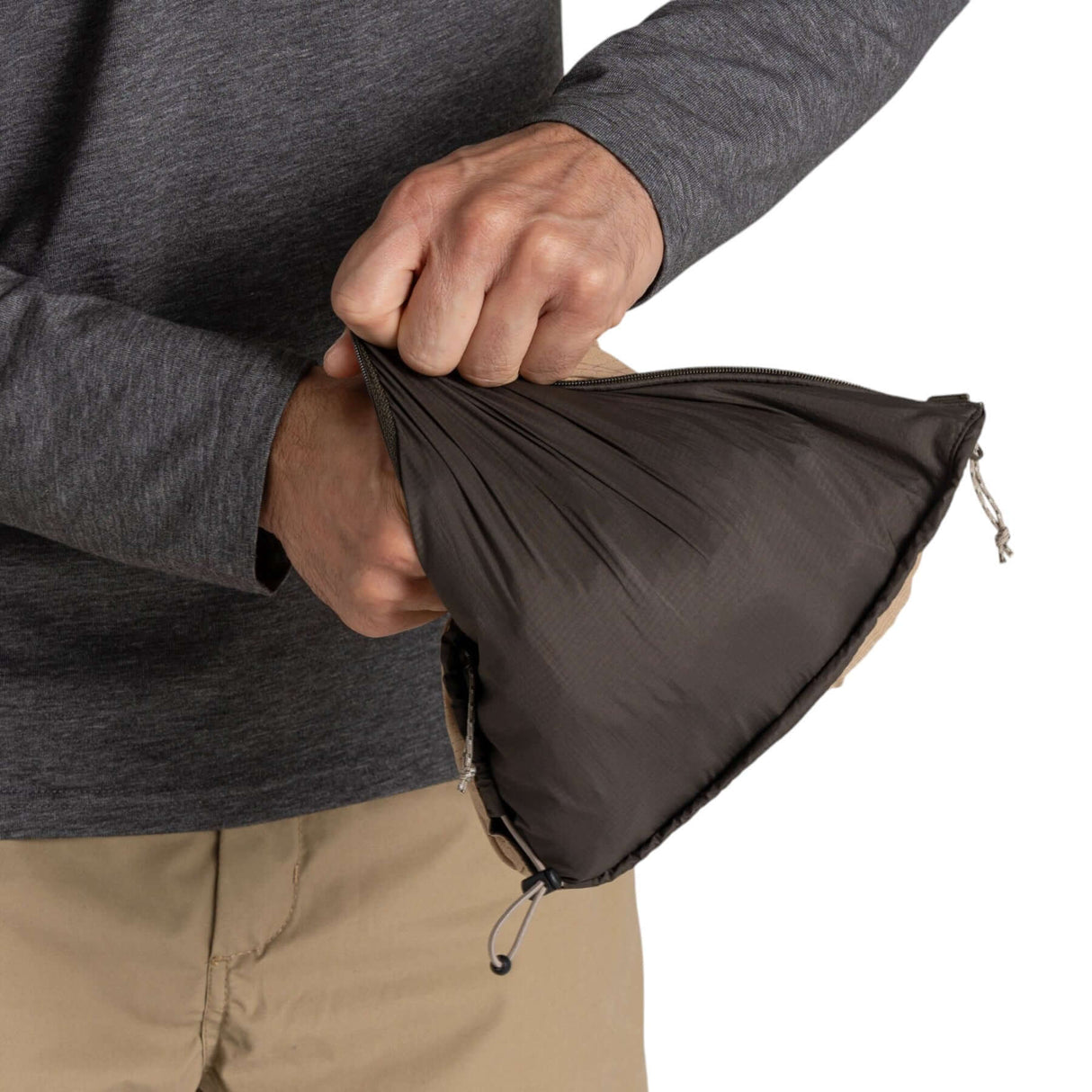 Craghoppers Men's Nosilife Otis Reversible Jacket Woodland Green/Earthenware / Small-Woodland Green/Earthenware / Medium-Woodland Green/Earthenware / Large-Woodland Green/Earthenware / X-Large-Woodland Green/Earthenware / XX-Large #- 53 Degrees North