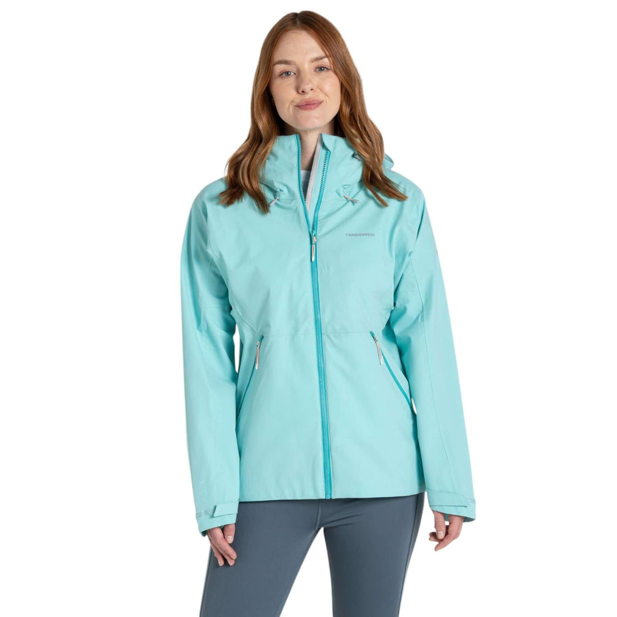 Craghoppers Women's Dynamic Pro III Jacket Aqua Sky / X-Small-Aqua Sky / Small-Aqua Sky / Medium-Aqua Sky / Large-Aqua Sky / X-Large #- 53 Degrees North