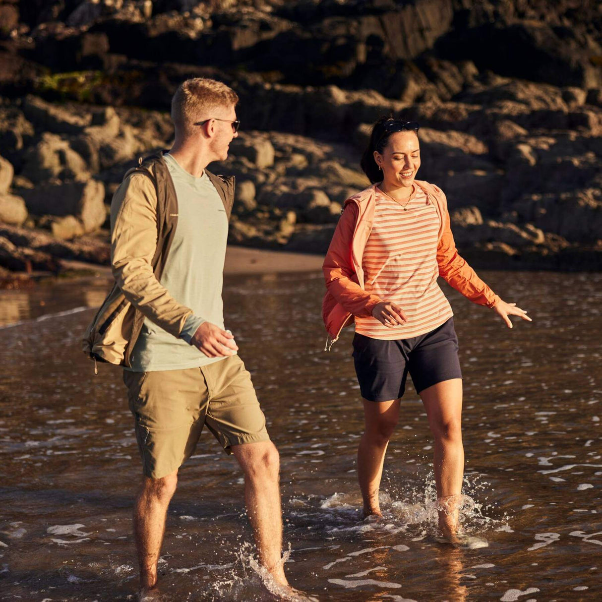 Craghoppers Women's Nosilife Akona Long Sleeve Top Nimbus Blue Stripe / X-Small-Nimbus Blue Stripe / Small-Nimbus Blue Stripe / Medium-Nimbus Blue Stripe / Large-Nimbus Blue Stripe / X-Large #- 53 Degrees North