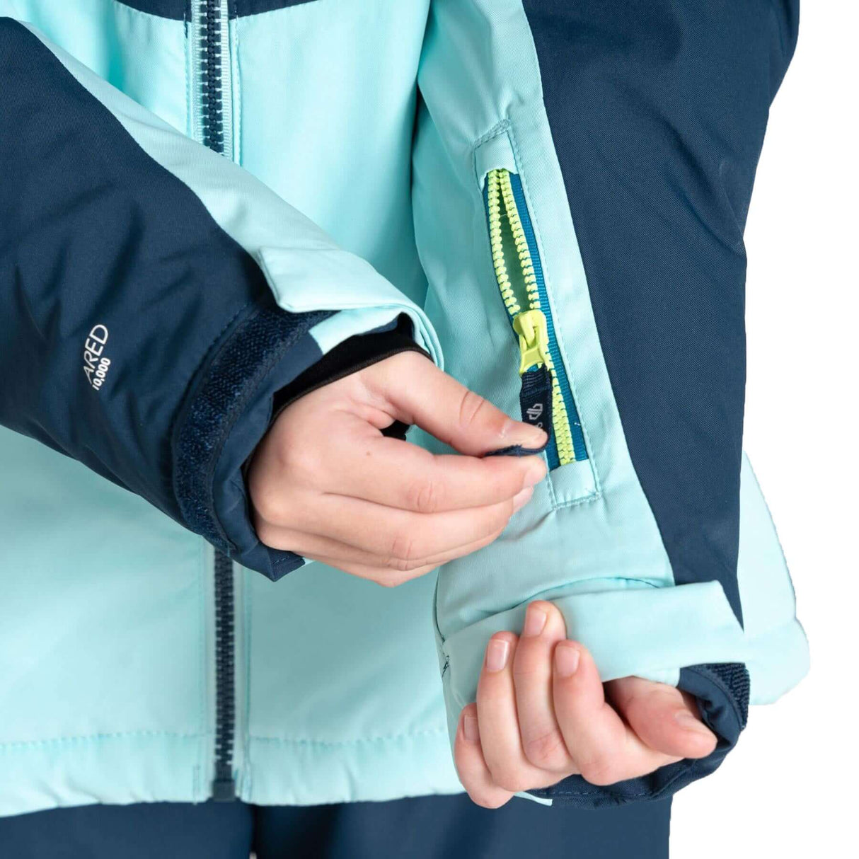 Dare 2b Kids' Impose Jacket Black/Ebony Grey / Age 3-4-Black/Ebony Grey / Age 5-6-Black/Ebony Grey / Age 7-8-Black/Ebony Grey / Age 9-10-Black/Ebony Grey / Age 11-12 #- 53 Degrees North