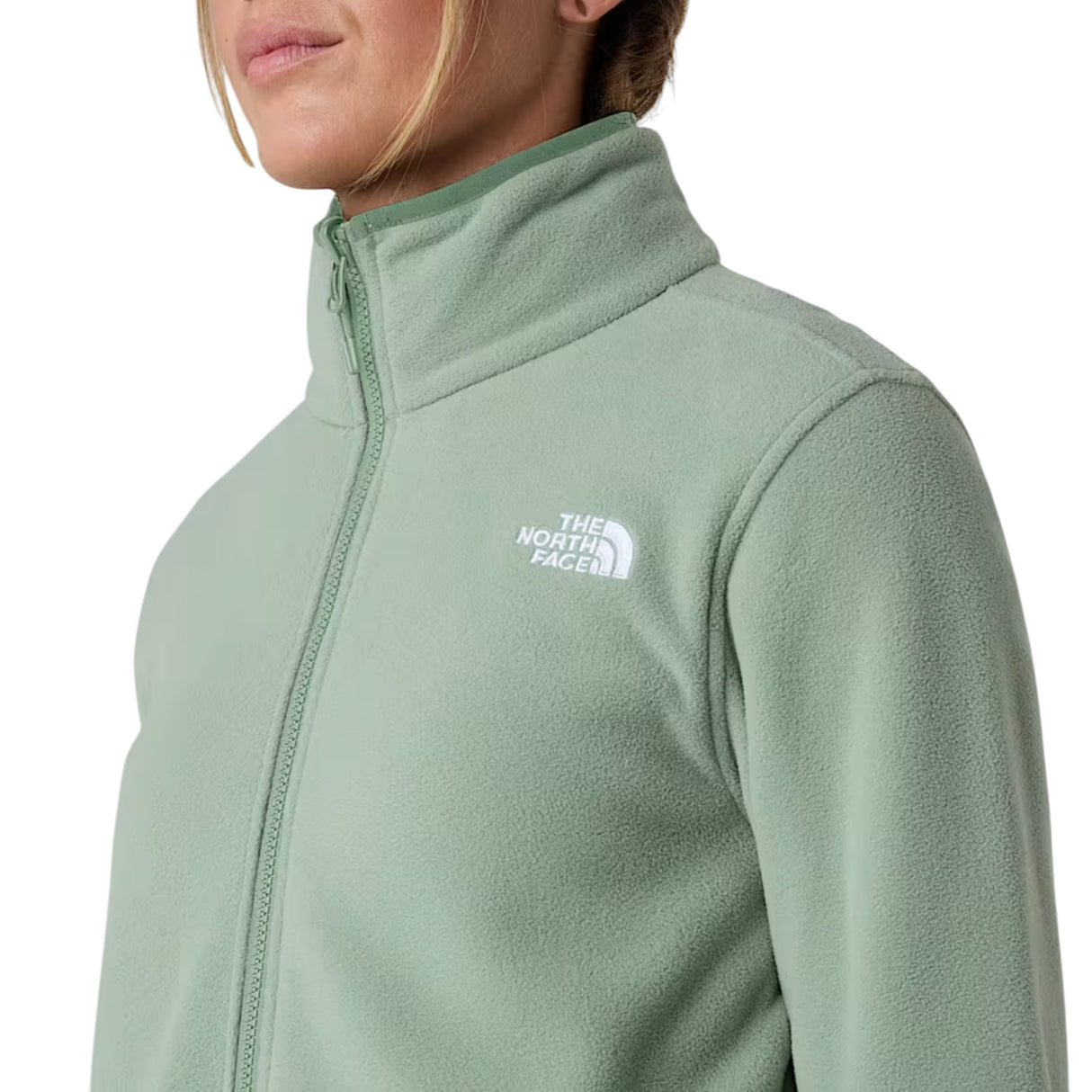 The North Face Women's Glacier Fleece Jacket White Dune / X-Small-White Dune / Small-White Dune / Medium-White Dune / Large-White Dune / X-Large #- 53 Degrees North