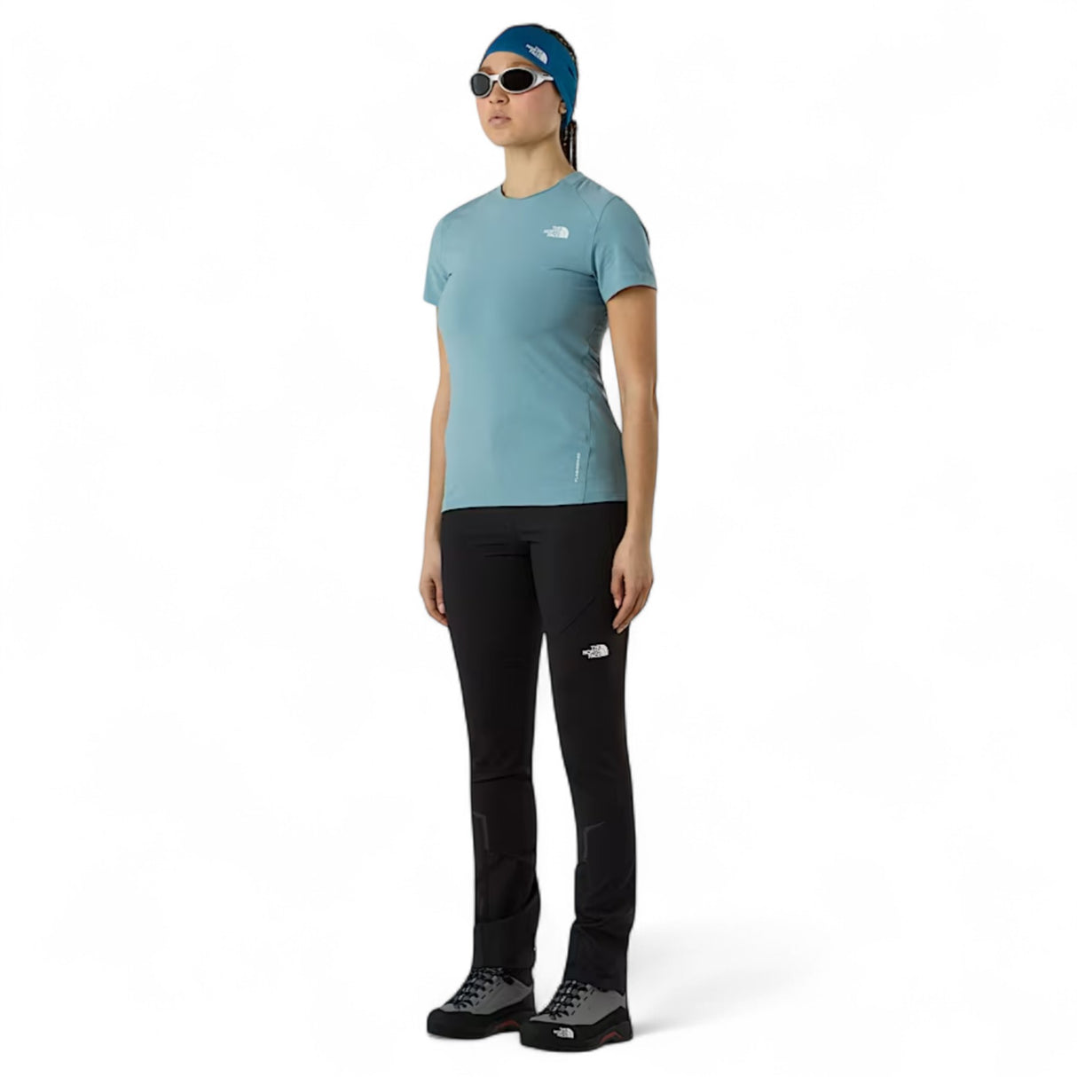 The North Face Women's Lightning Alpine T-Shirt Shallow Blue / X-Small-Shallow Blue / Small-Shallow Blue / Medium-Shallow Blue / Large-Shallow Blue / X-Large #- 53 Degrees North