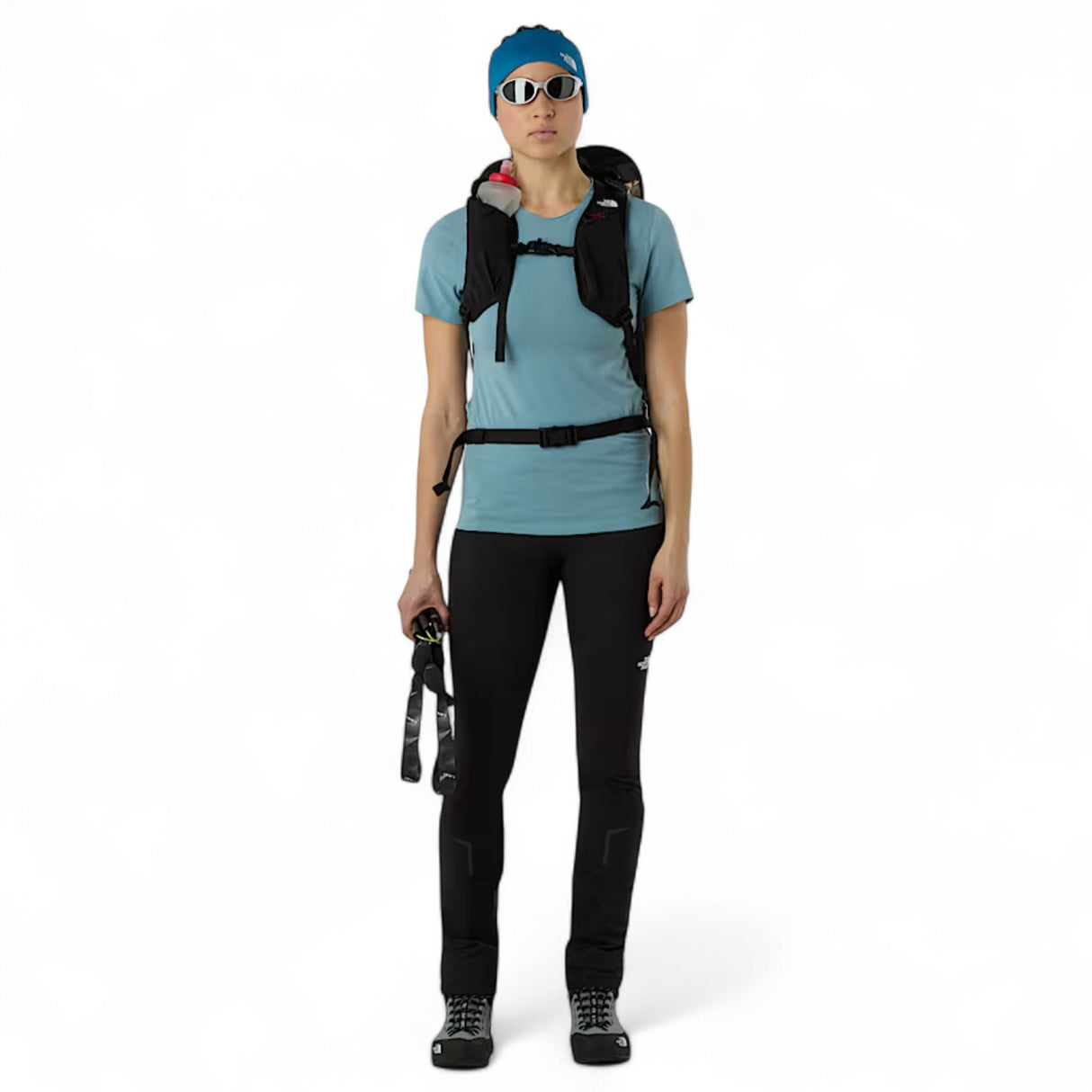 The North Face Women's Lightning Alpine T-Shirt Shallow Blue / X-Small-Shallow Blue / Small-Shallow Blue / Medium-Shallow Blue / Large-Shallow Blue / X-Large #- 53 Degrees North