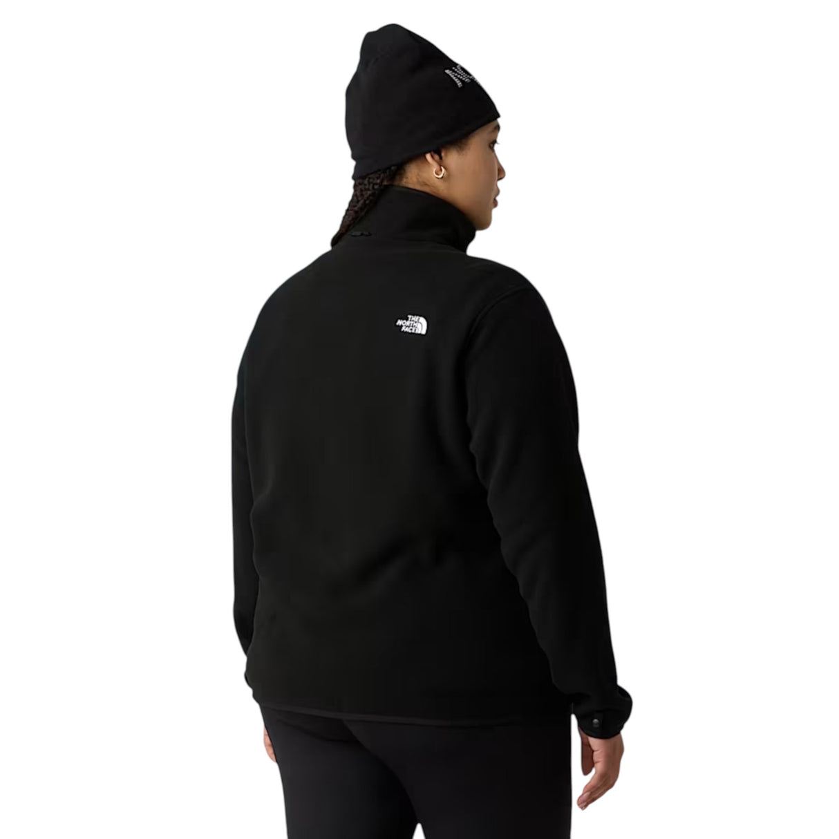 The North Face Women's Plus Glacier Fleece Jacket TNF Black / 1X-TNF Black / 2X-TNF Black / 3X #- 53 Degrees North
