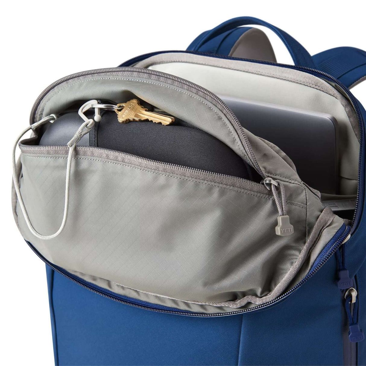 YETI Crossroads Backpack 22L Black-Sandstone Pink-Navy - 53 Degrees North