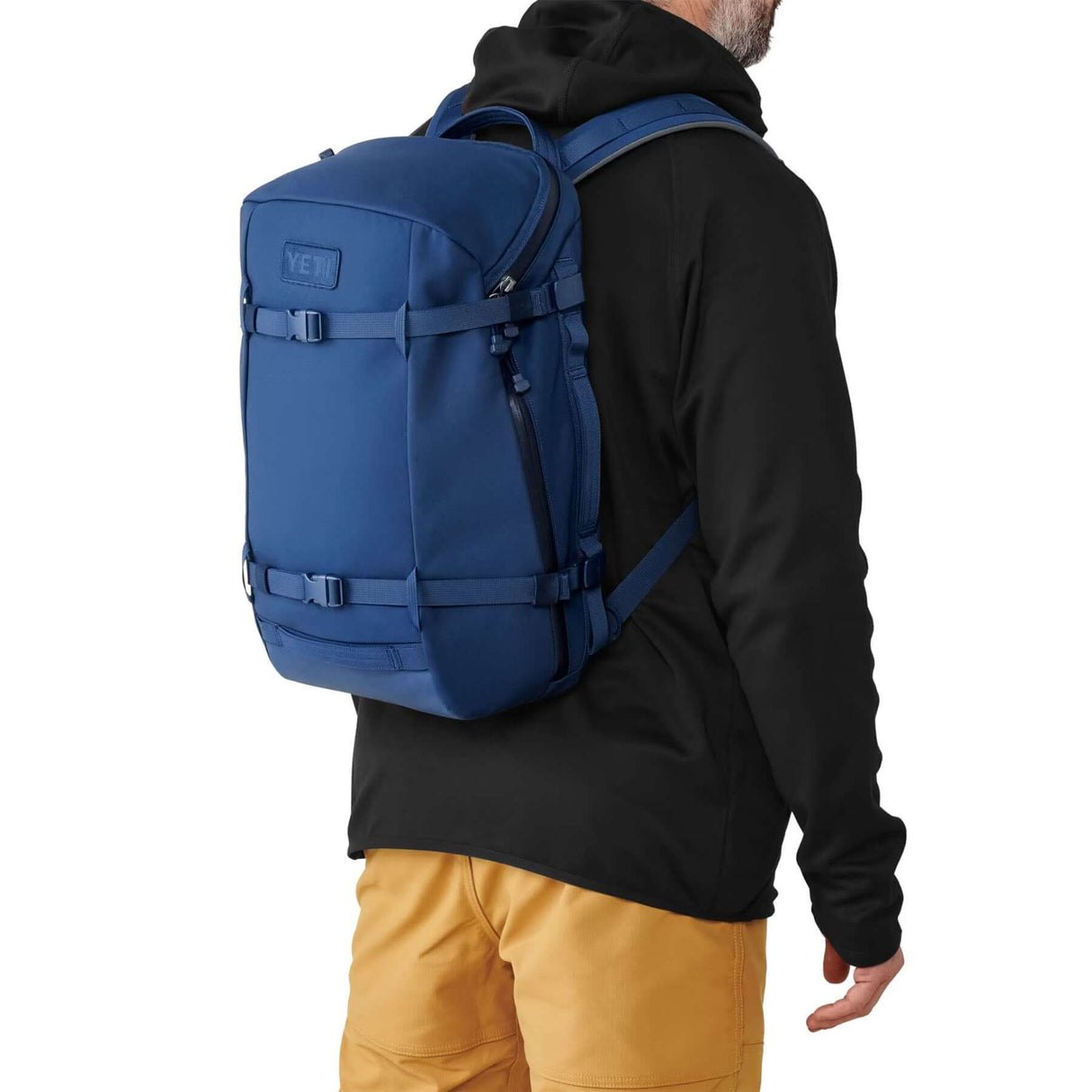 YETI Crossroads Backpack 22L Black-Sandstone Pink-Navy - 53 Degrees North