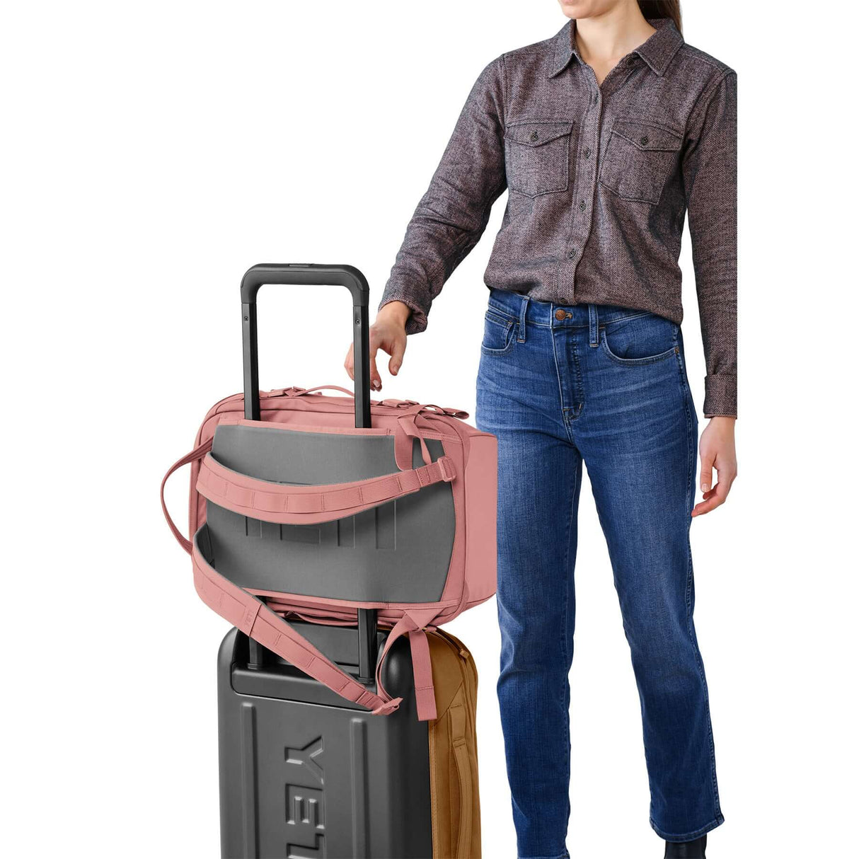 YETI Crossroads Backpack 22L Black-Sandstone Pink-Navy - 53 Degrees North