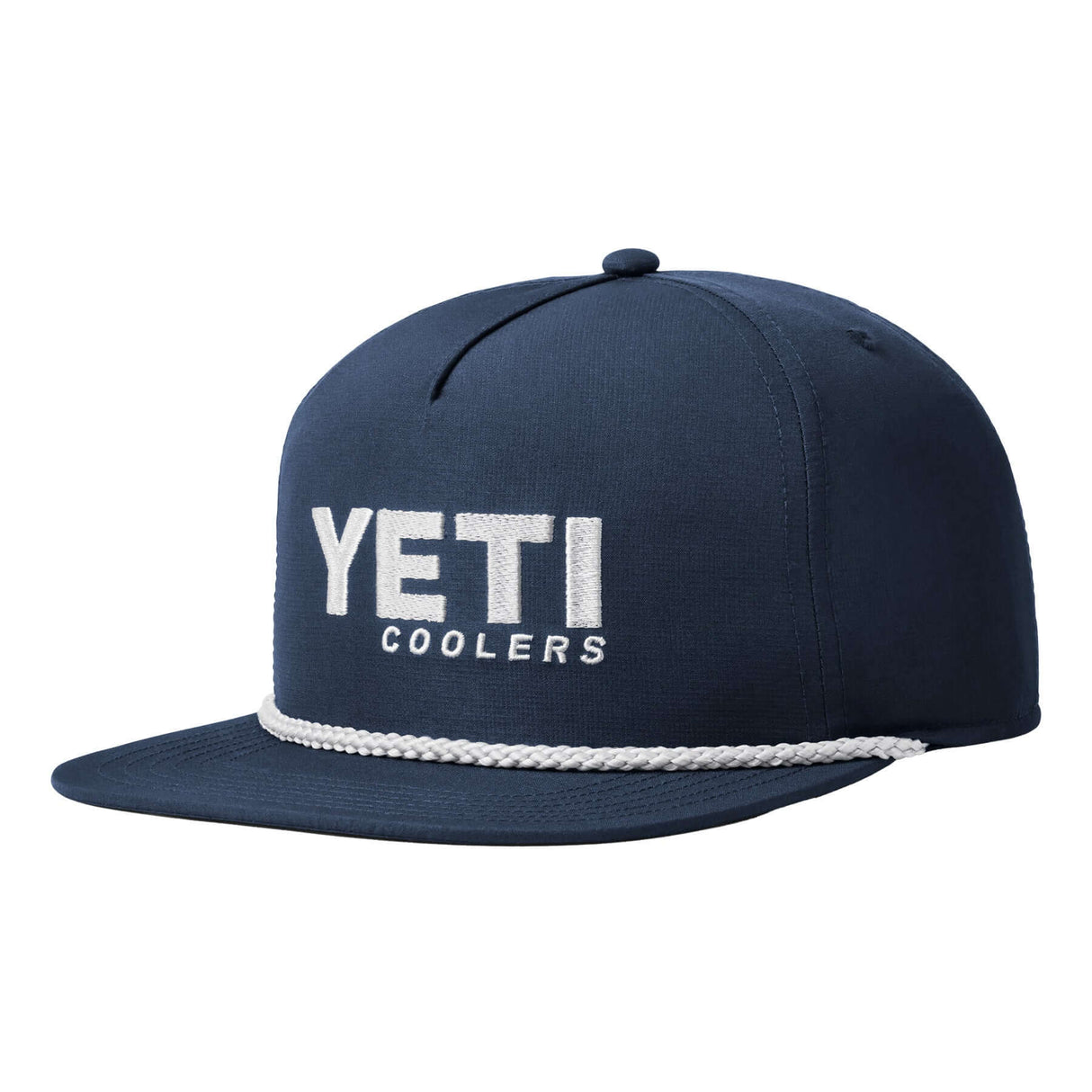 YETI Flat Brim Rope Hat Black-Navy - 53 Degrees North