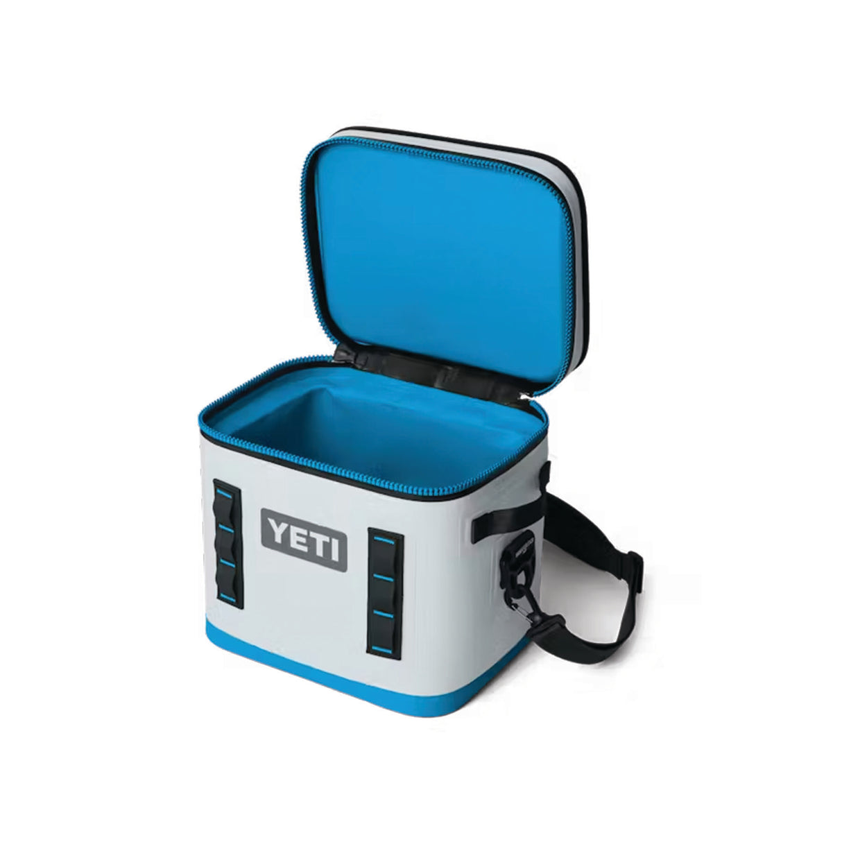 YETI Hopper Flip 12 Soft Cooler Fog Gray/Blue-Ridgeline-Firefly Yellow-Key Lime-Black - 53 Degrees North