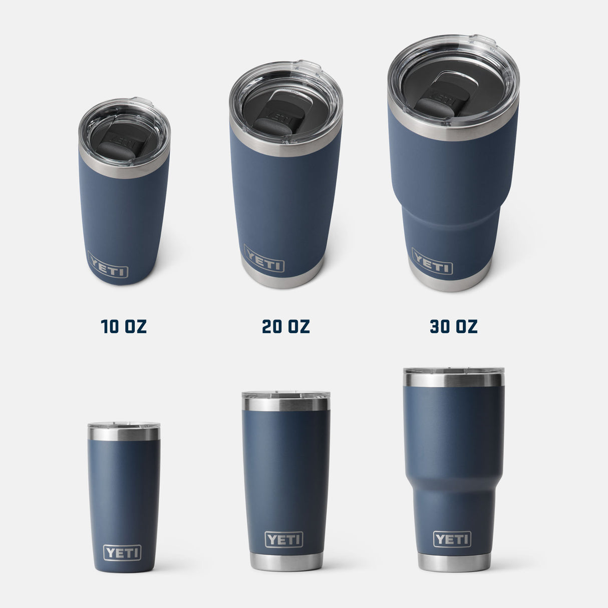 YETI Rambler 10 oz (296 ml) Tumbler Red Bull Night Sky Navy-Royal Blue-Rescue Red-White-Seafoam - 53 Degrees North