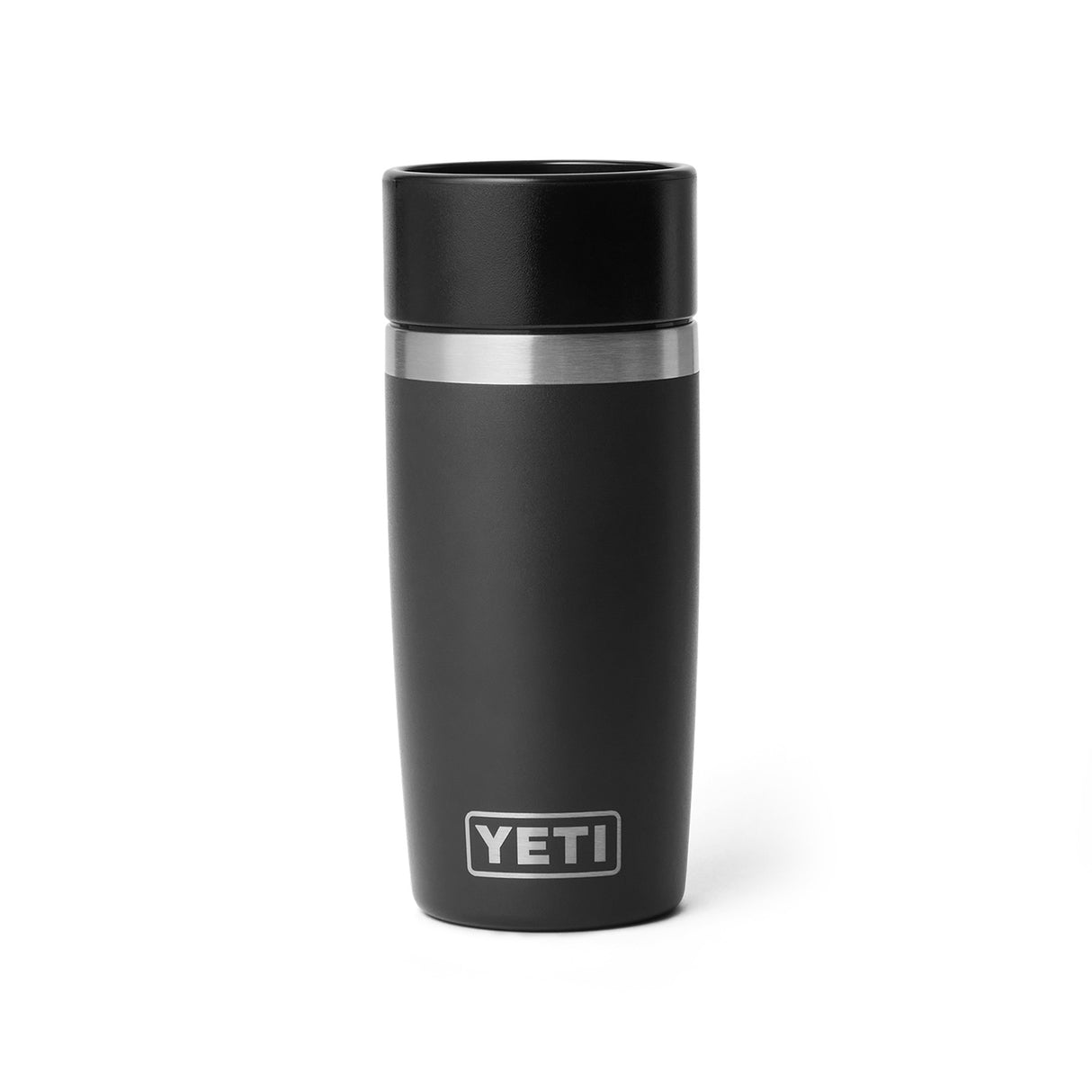 YETI Rambler 12 oz (354 ml) Bottle with HotShot Cap Ridgeline-Rescue Red-Navy-White-Black - 53 Degrees North