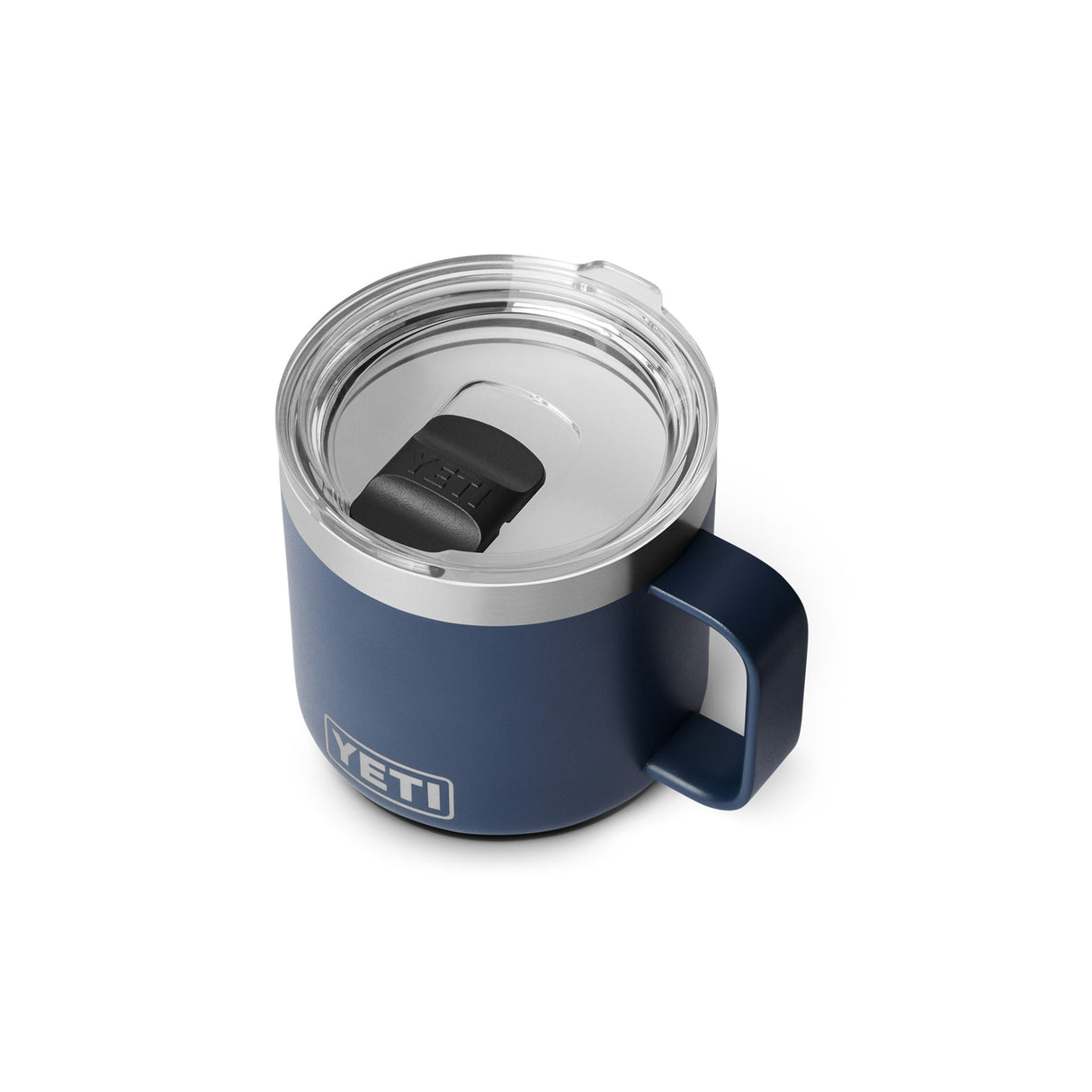 YETI Rambler 14 oz (414 ml) Ceramic Lined Magslider Mug Seafoam-Navy-White-Black-Rescue Red - 53 Degrees North