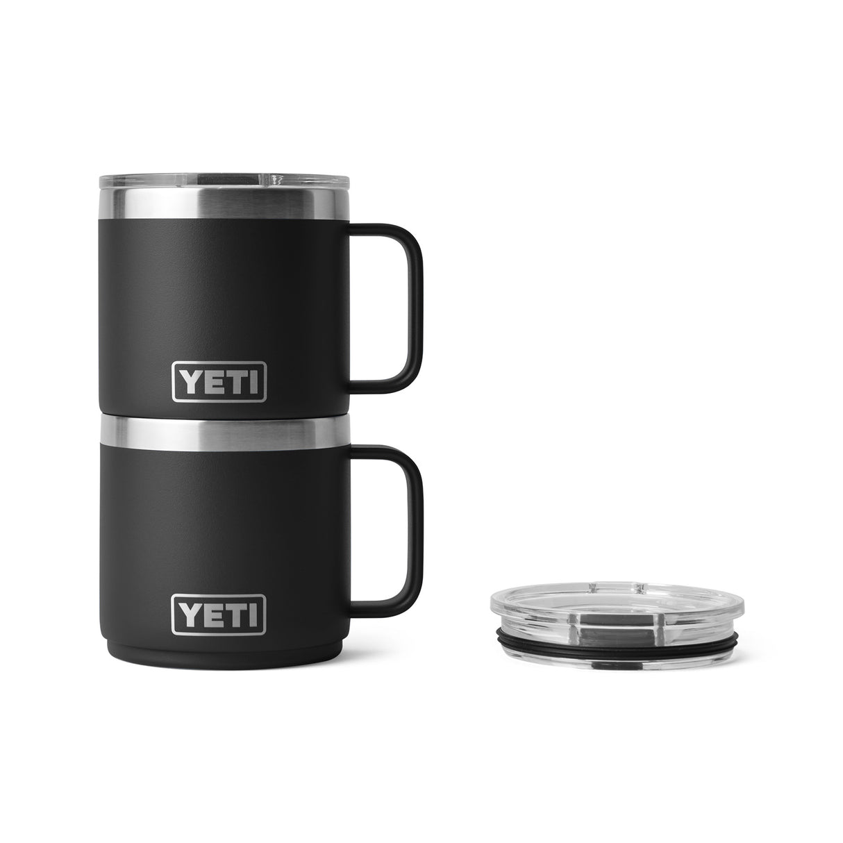 YETI Rambler 14 oz (414 ml) Ceramic Lined Magslider Mug Seafoam-Navy-White-Black-Rescue Red - 53 Degrees North