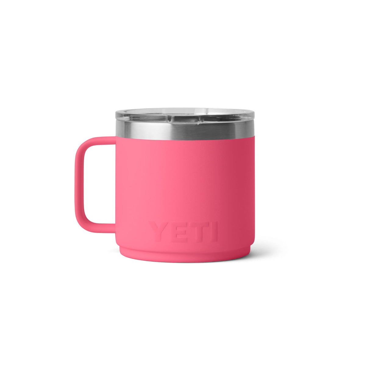 YETI Rambler 14 oz (414 ml) Stackable Mug Tropical Pink-Big Sky Blue-Ultramarine-Lowcountry Peach-Rescue Red - 53 Degrees North