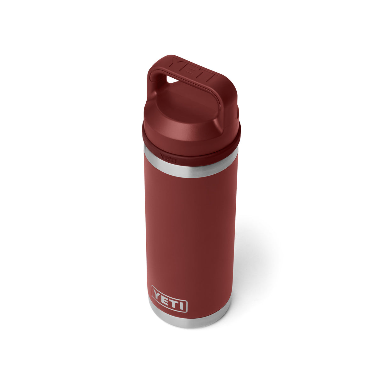YETI Rambler 18 oz (532 ml) Bottle with Chug Cap Olive/King Crab Orange - 53 Degrees North