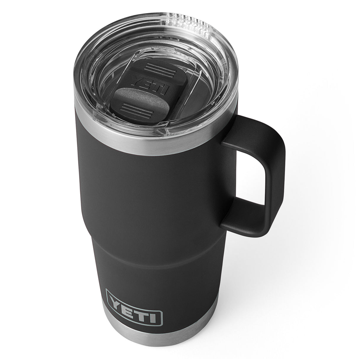 YETI Rambler 20 oz (591 ml) Travel Mug Black-White-Navy - 53 Degrees North