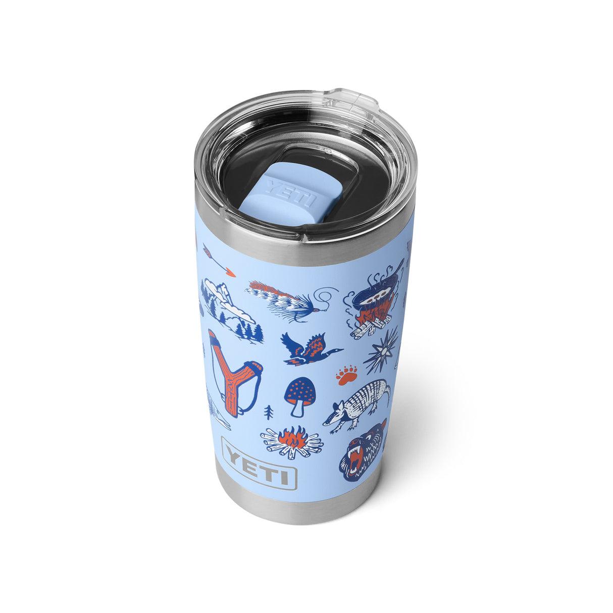 YETI Rambler 20 oz (591 ml) Tumbler Big Sky Summer Camp-Cape Taupe Summer Camp-Sea View-Red Bull Night Sky Navy-Royal Blue - 53 Degrees North