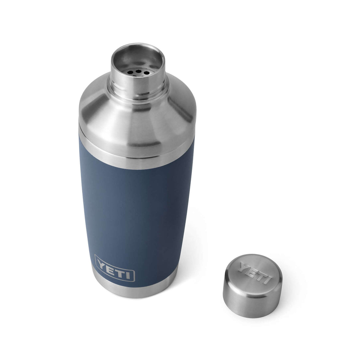 YETI Rambler 20oz (591 ml) Cocktail Shaker Navy-White-Tropical Pink - 53 Degrees North