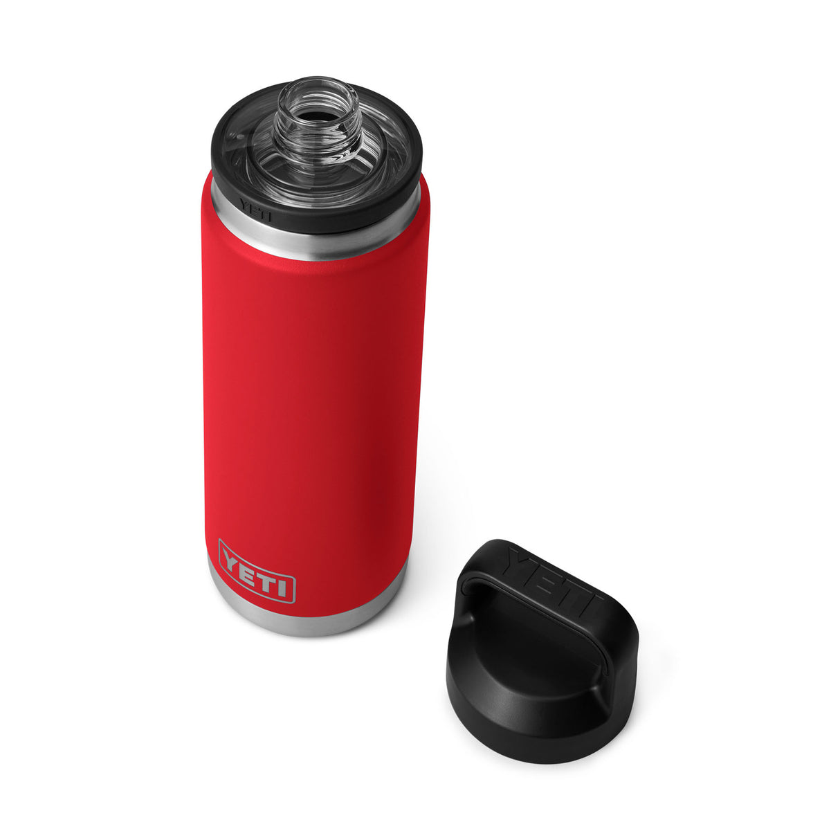YETI Rambler 26 oz (760 ml) Bottle with Chug Cap Ridgeline-Red Bull Night Sky Navy-Rescue Red-White-Black - 53 Degrees North