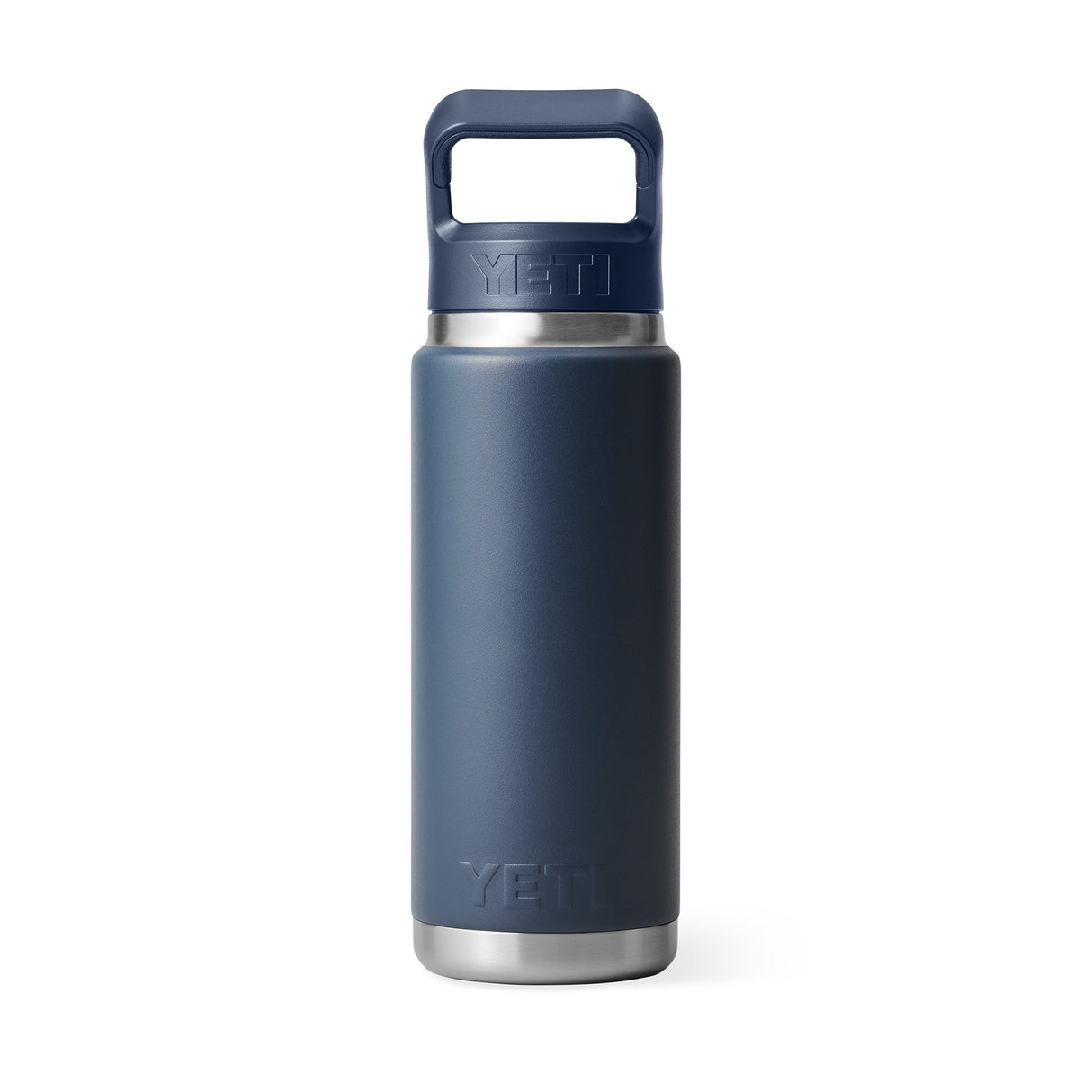 YETI Rambler 26 oz (769 ml) Bottle with Straw Cap Royal Blue-Red Bull Night Sky Navy-King Crab Orange-Venom-Rescue Red - 53 Degrees North