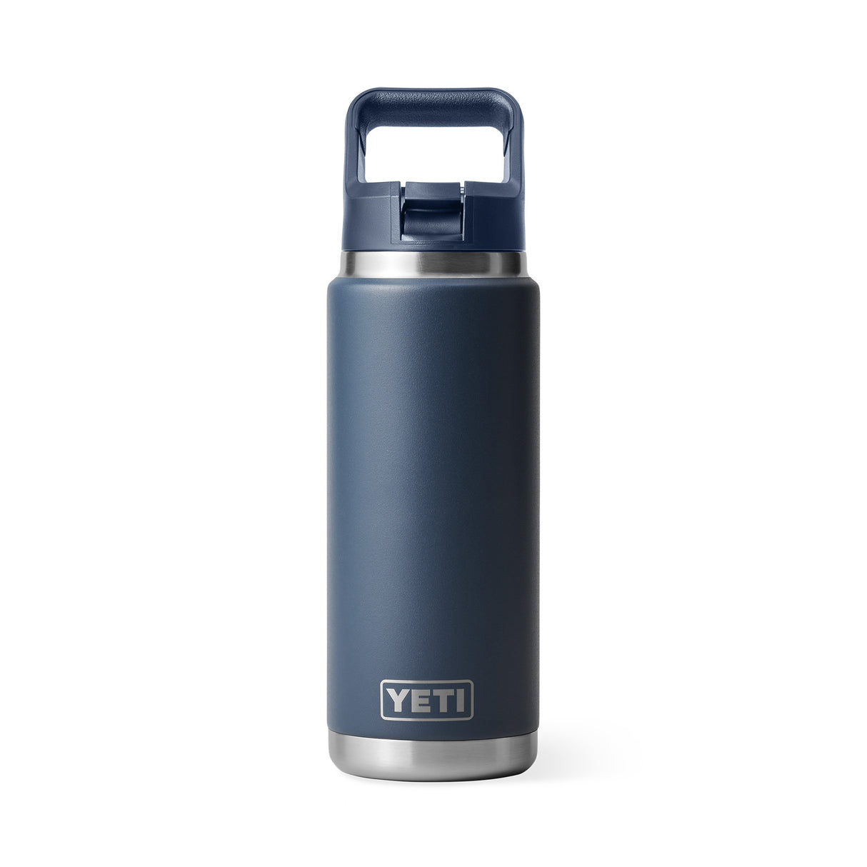 YETI Rambler 26 oz (769 ml) Bottle with Straw Cap Royal Blue-Red Bull Night Sky Navy-King Crab Orange-Venom-Rescue Red - 53 Degrees North