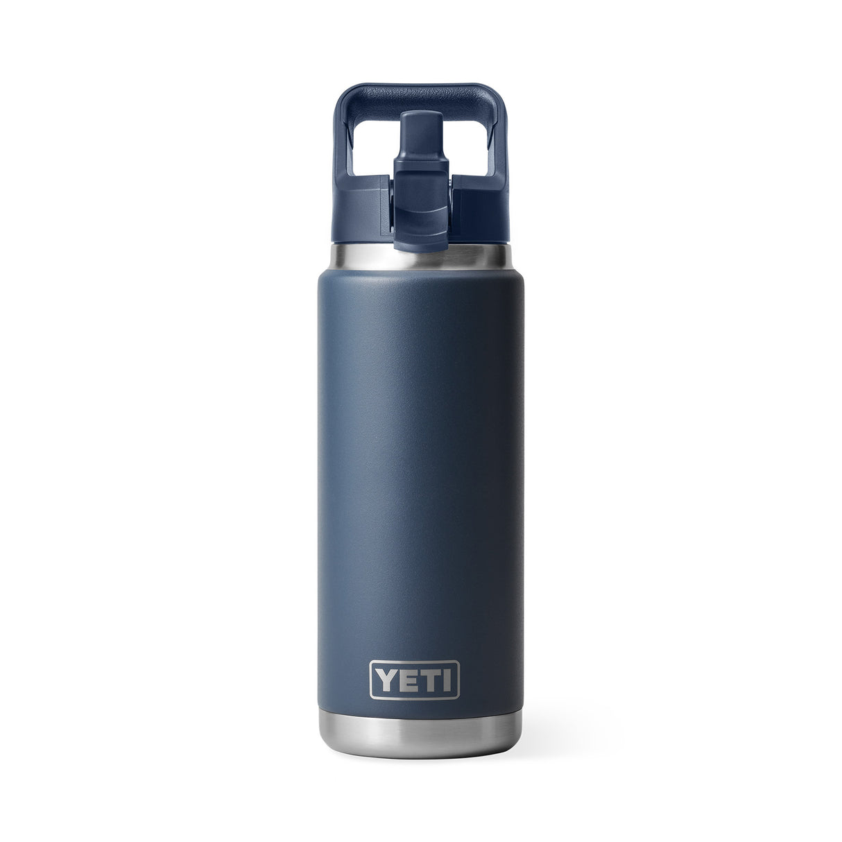 YETI Rambler 26 oz (769 ml) Bottle with Straw Cap Royal Blue-Red Bull Night Sky Navy-King Crab Orange-Venom-Rescue Red - 53 Degrees North