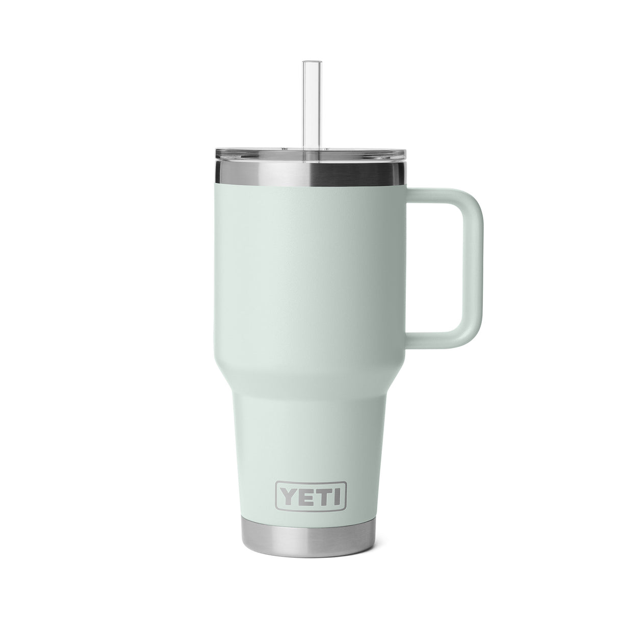 YETI Rambler 35 oz (994 ml) Mug with Straw Lid Ridgeline-Moon Dust-Tropical Pink-Firefly Yellow-Lowcountry Peach - 53 Degrees North