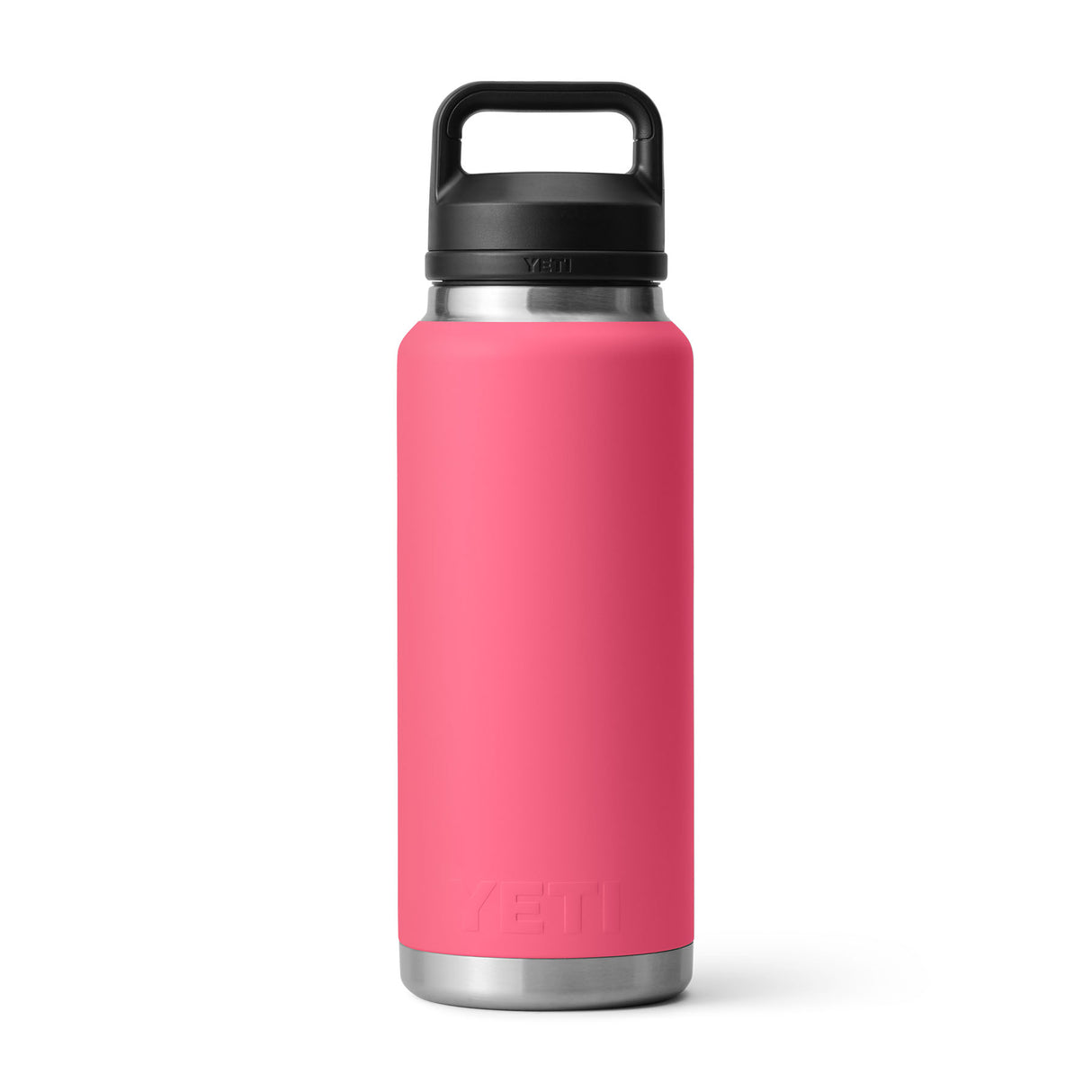 YETI Rambler 36oz (1065 ml) Bottle with Chug Cap Ridgeline-Tropical Pink-Navy-Rescue Red-White - 53 Degrees North