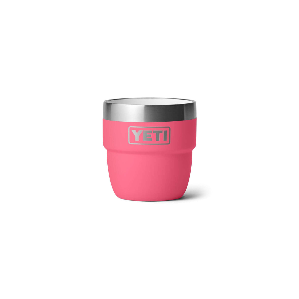 YETI Rambler 4 oz (144 ml) Stackable Espresso Cup - 2 Pack Cherry Blossom-Navy-Tropical Pink-White-Rescue Red - 53 Degrees North