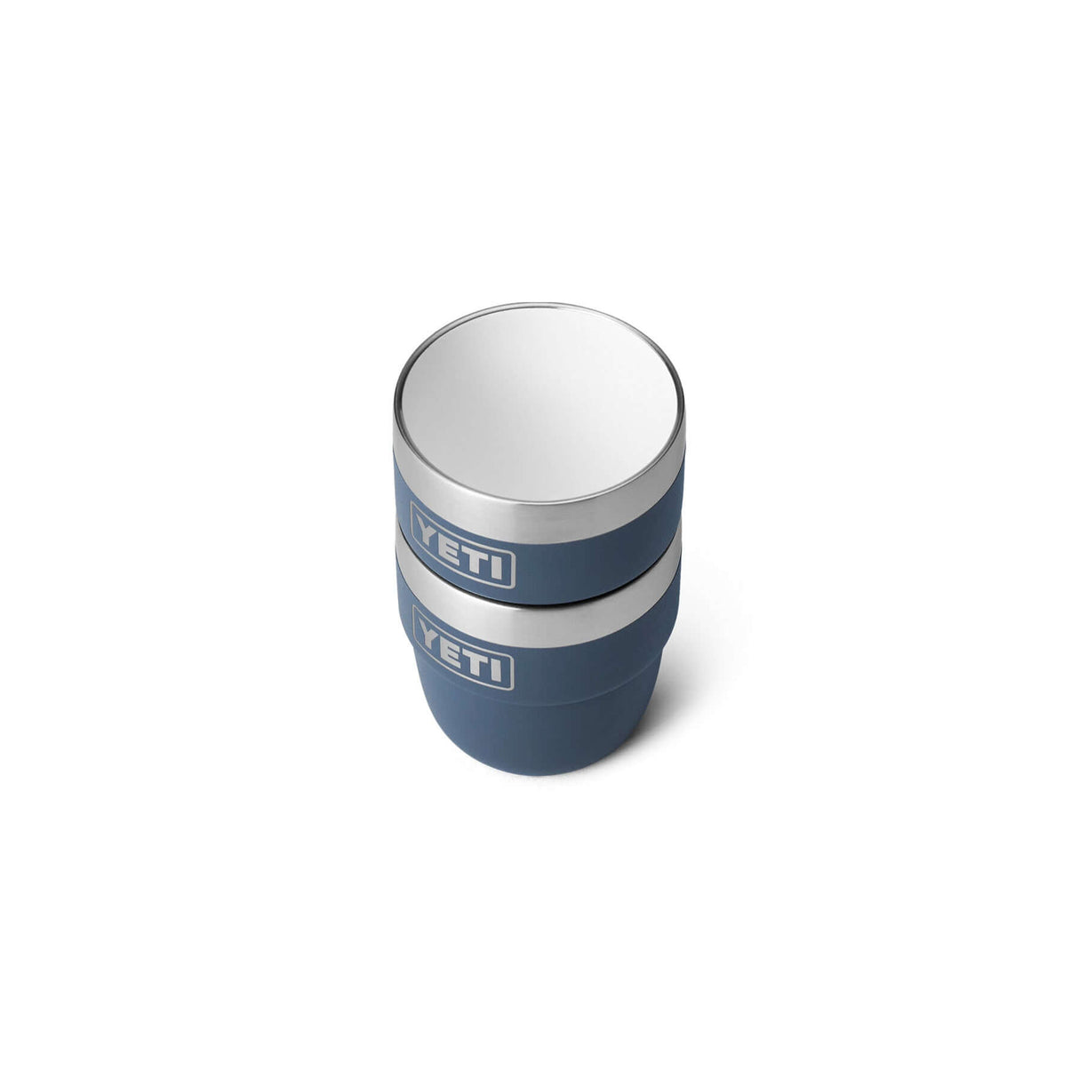 YETI Rambler 4 oz (144 ml) Stackable Espresso Cup - 2 Pack Cherry Blossom-Navy-Tropical Pink-White-Rescue Red - 53 Degrees North