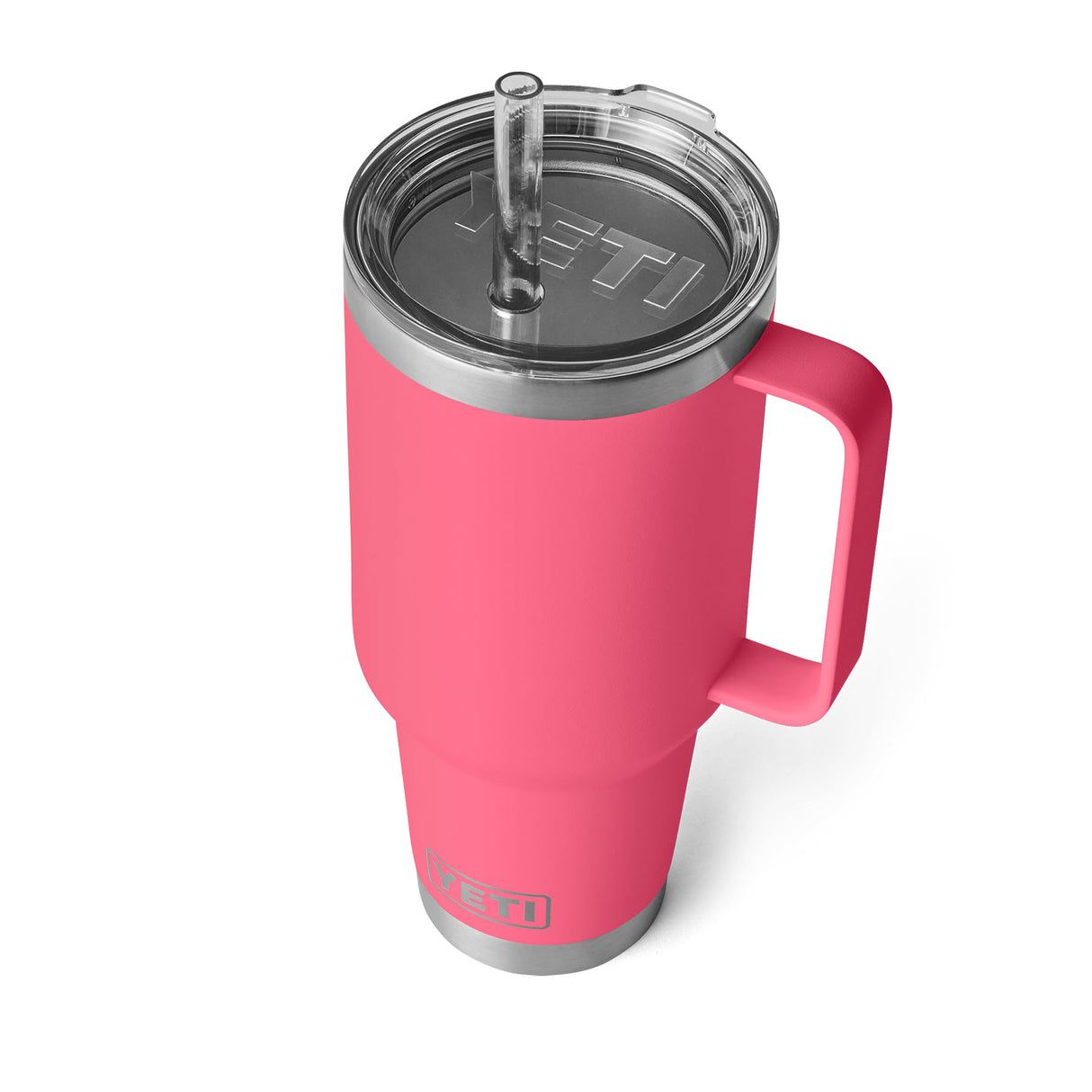 YETI Rambler 42oz (1242 ml) Straw Mug Black Forest Green-Tropical Pink-Big Sky Blue-Moonstone/Red Quartz-Sandstone Pink - 53 Degrees North