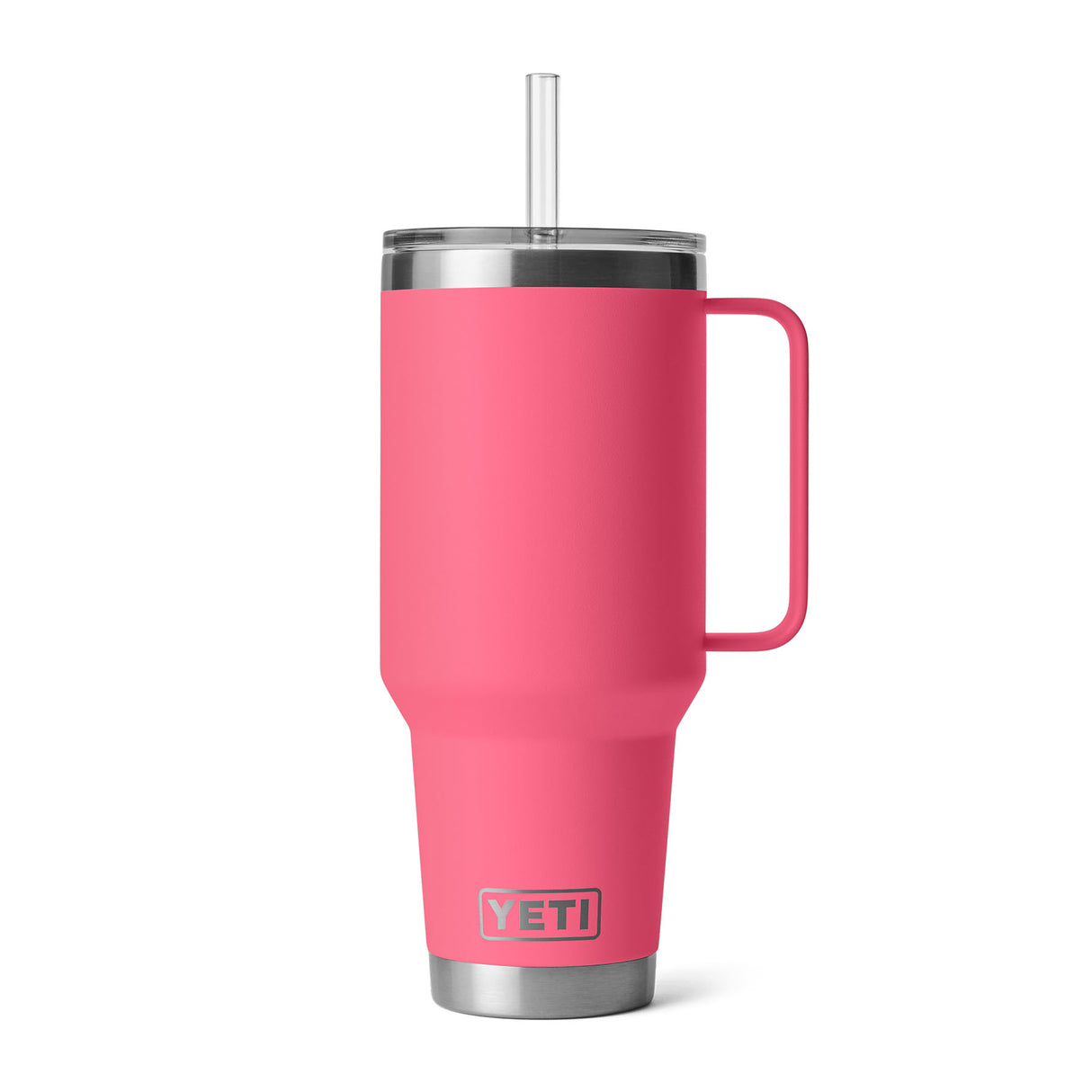 YETI Rambler 42oz (1242 ml) Straw Mug Black Forest Green-Tropical Pink-Big Sky Blue-Moonstone/Red Quartz-Sandstone Pink - 53 Degrees North