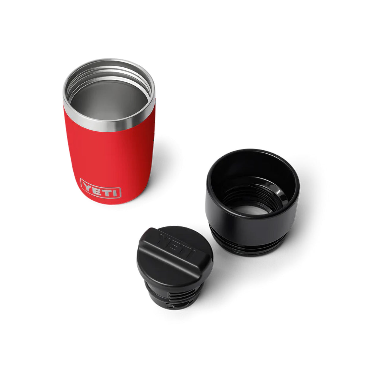 YETI Rambler 8 oz (236 ml) Travel Bottle Ridgeline-Rescue Red-White-Black - 53 Degrees North