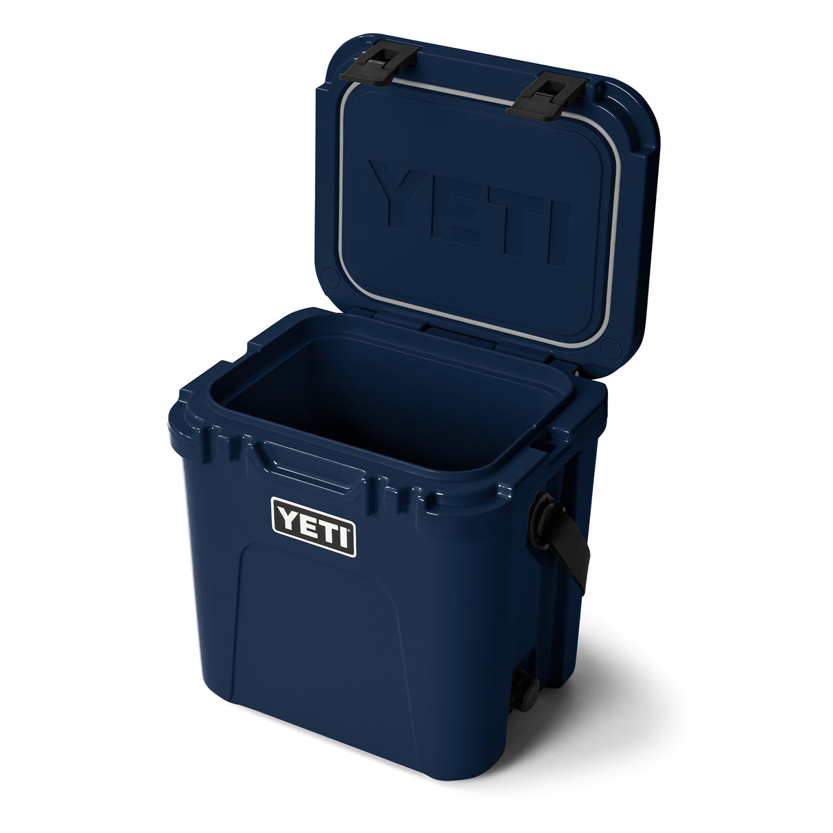 YETI Roadie 24 Cool Box Royal Blue-Rescue Red-Navy-King Crab Orange - 53 Degrees North