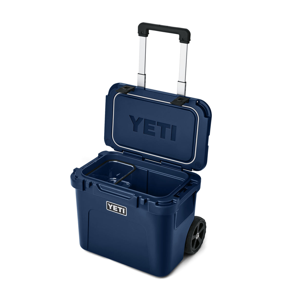 YETI Roadie 32 Wheeled Cool Box Navy-Charcoal - 53 Degrees North