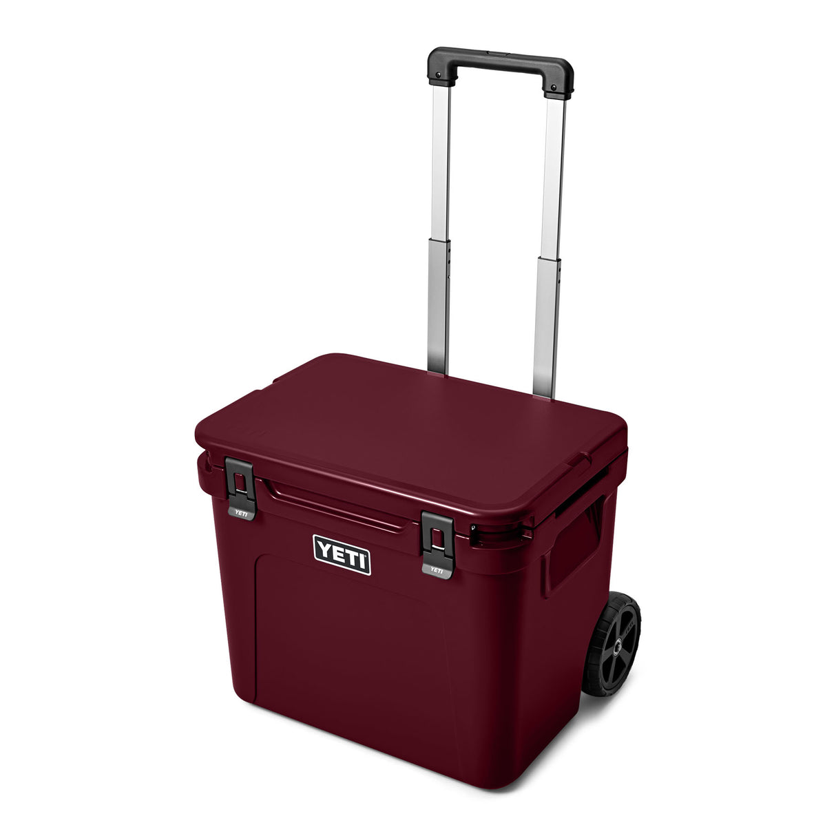 YETI Roadie 60 Wheeled Cool Box Navy-Wild Vine Red - 53 Degrees North
