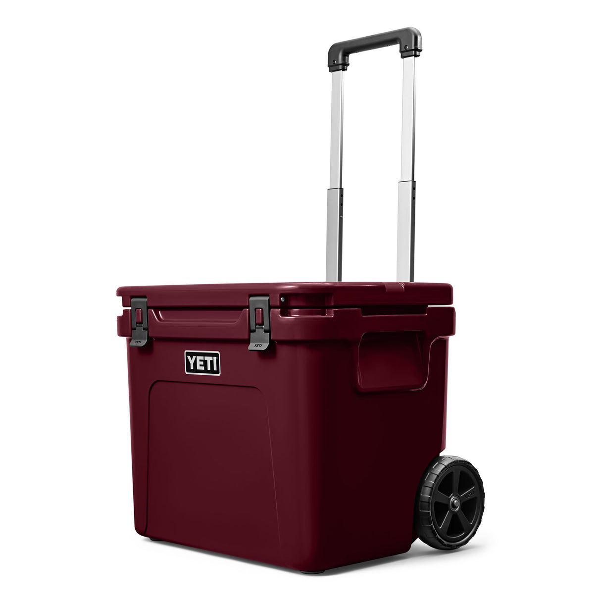 YETI Roadie 60 Wheeled Cool Box Navy-Wild Vine Red - 53 Degrees North