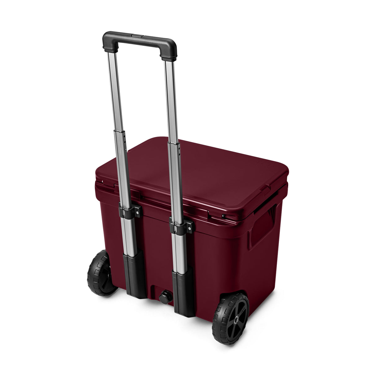 YETI Roadie 60 Wheeled Cool Box Navy-Wild Vine Red - 53 Degrees North