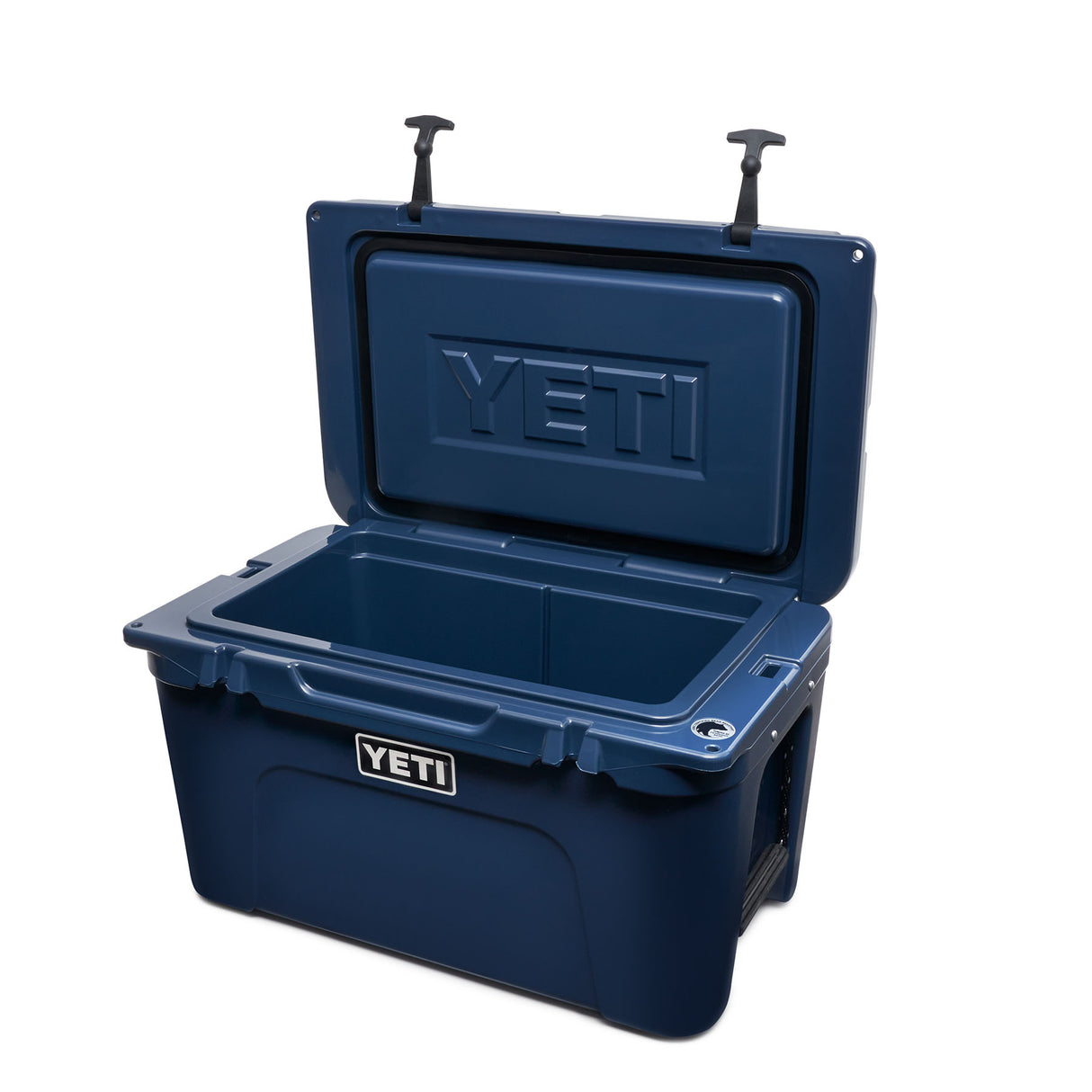 YETI Tundra 45 Cool Box Ridgeline-Navy-Rescue Red - 53 Degrees North