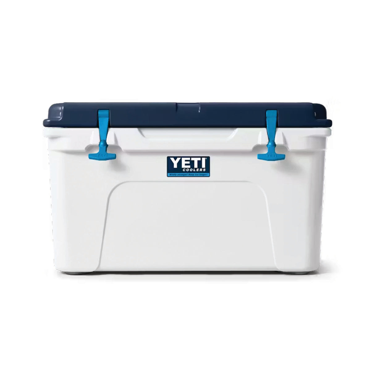YETI Tundra 45 Cool Box Red Bull Night Sky Navy-Fog Gray/Blue-Navy-Rescue Red - 53 Degrees North