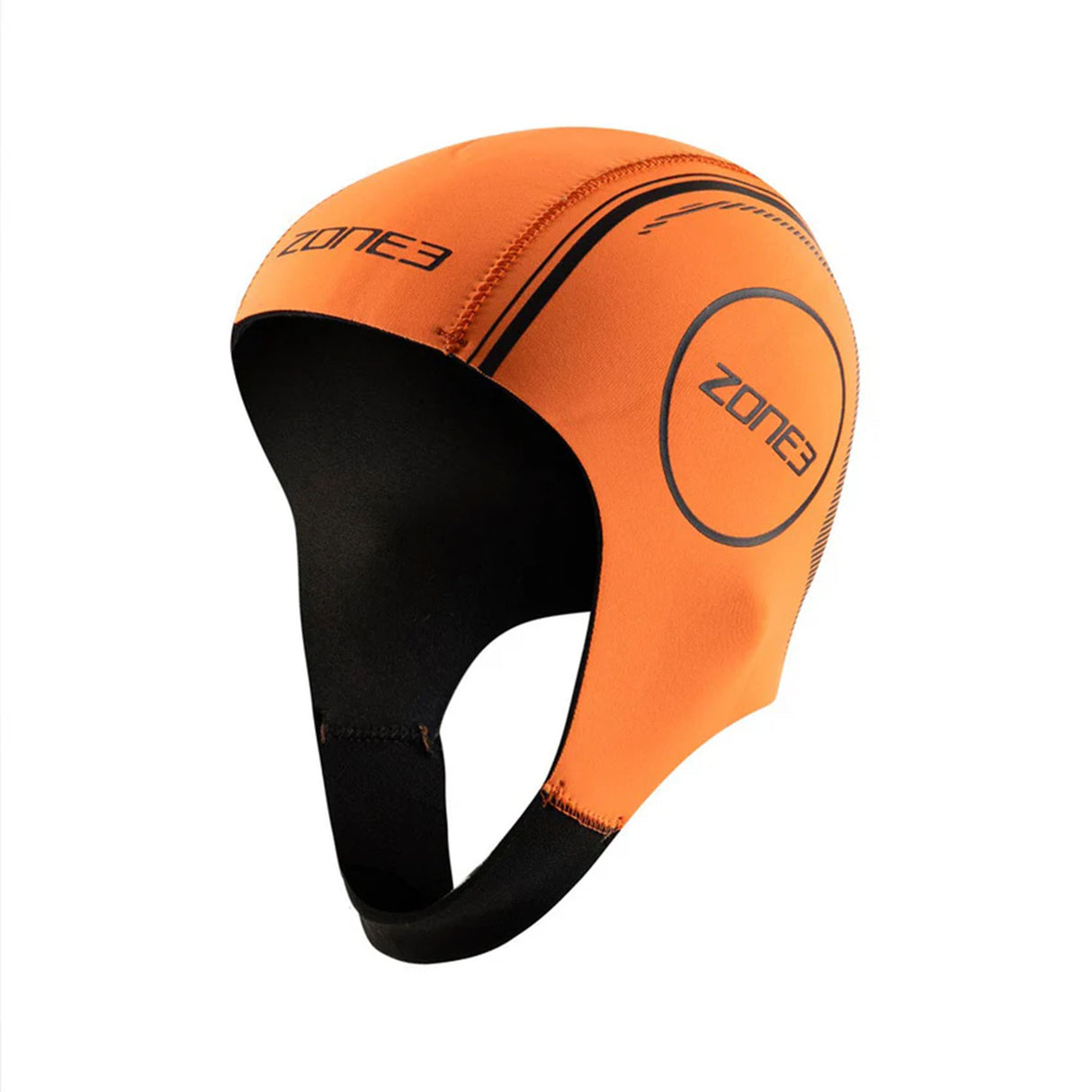 Zone3 Neoprene Swim Cap Orange / X-Small-Orange / Small-Orange / Medium-Orange / Large - 53 Degrees North