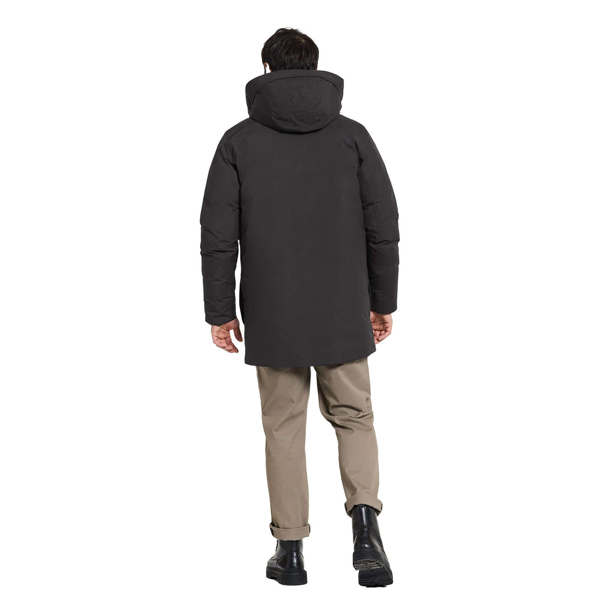 Didriksons Men's Akilles Parka Black / Small-Black / Medium-Black / Large-Black / X-Large-Black / XX-Large #- 53 Degrees North