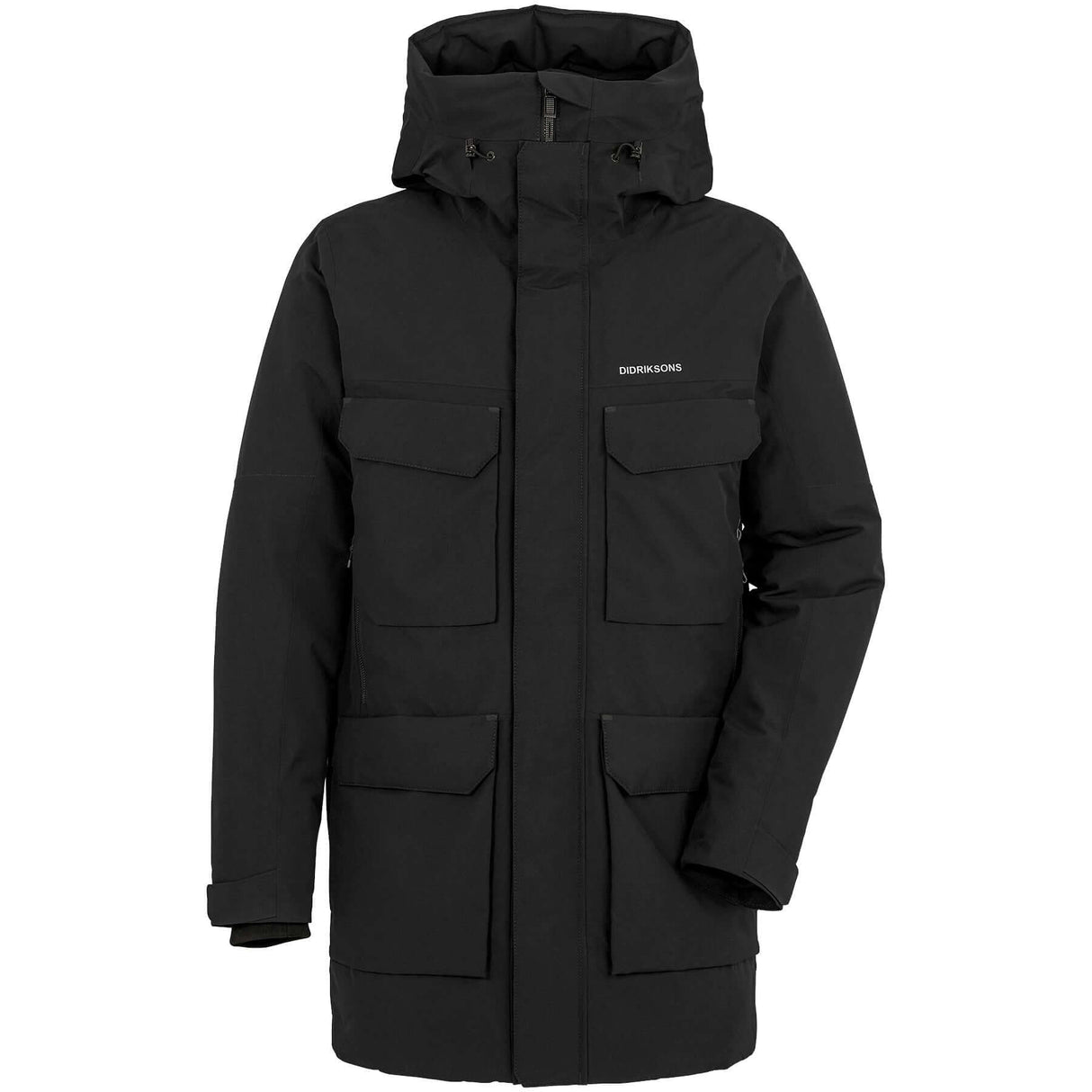 Didriksons Men's Drew Waterproof Insulated Parka Black / Small-Black / Medium-Black / Large-Black / X-Large-Black / XX-Large #- 53 Degrees North