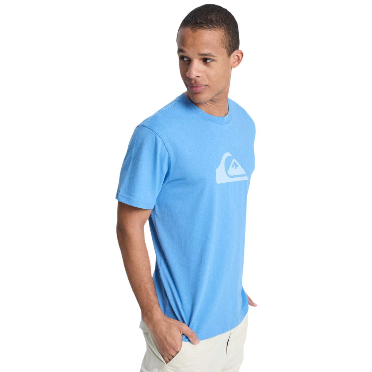 Quiksilver Men's EV Comp Logo T-Shirt Dark Navy / Small-Dark Navy / Medium-Dark Navy / Large-Dark Navy / X-Large-Riviera / Small - 53 Degrees North